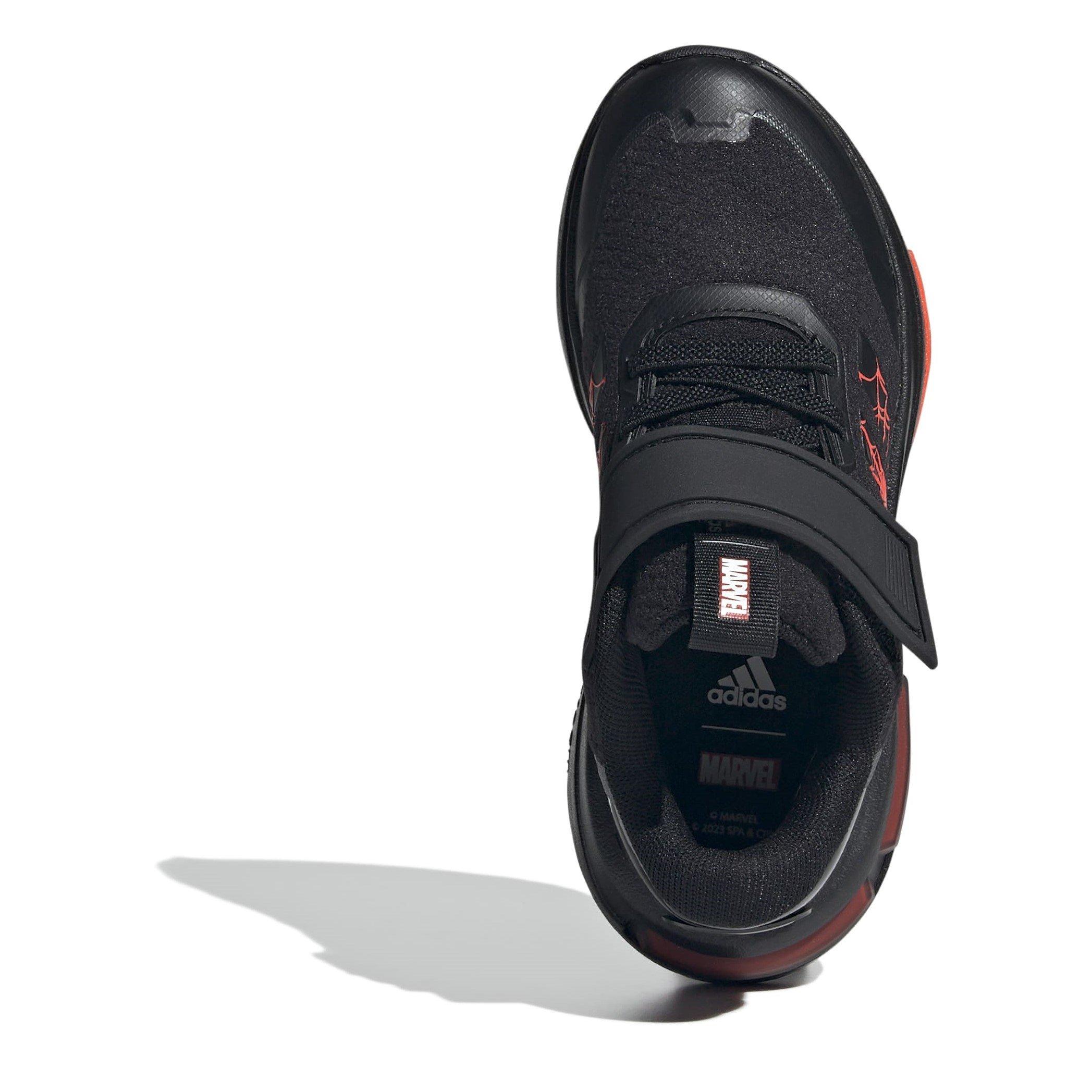 Blk/Red/Blk - adidas - Marvel Spider-Man Racer Shoes Juniors - 5