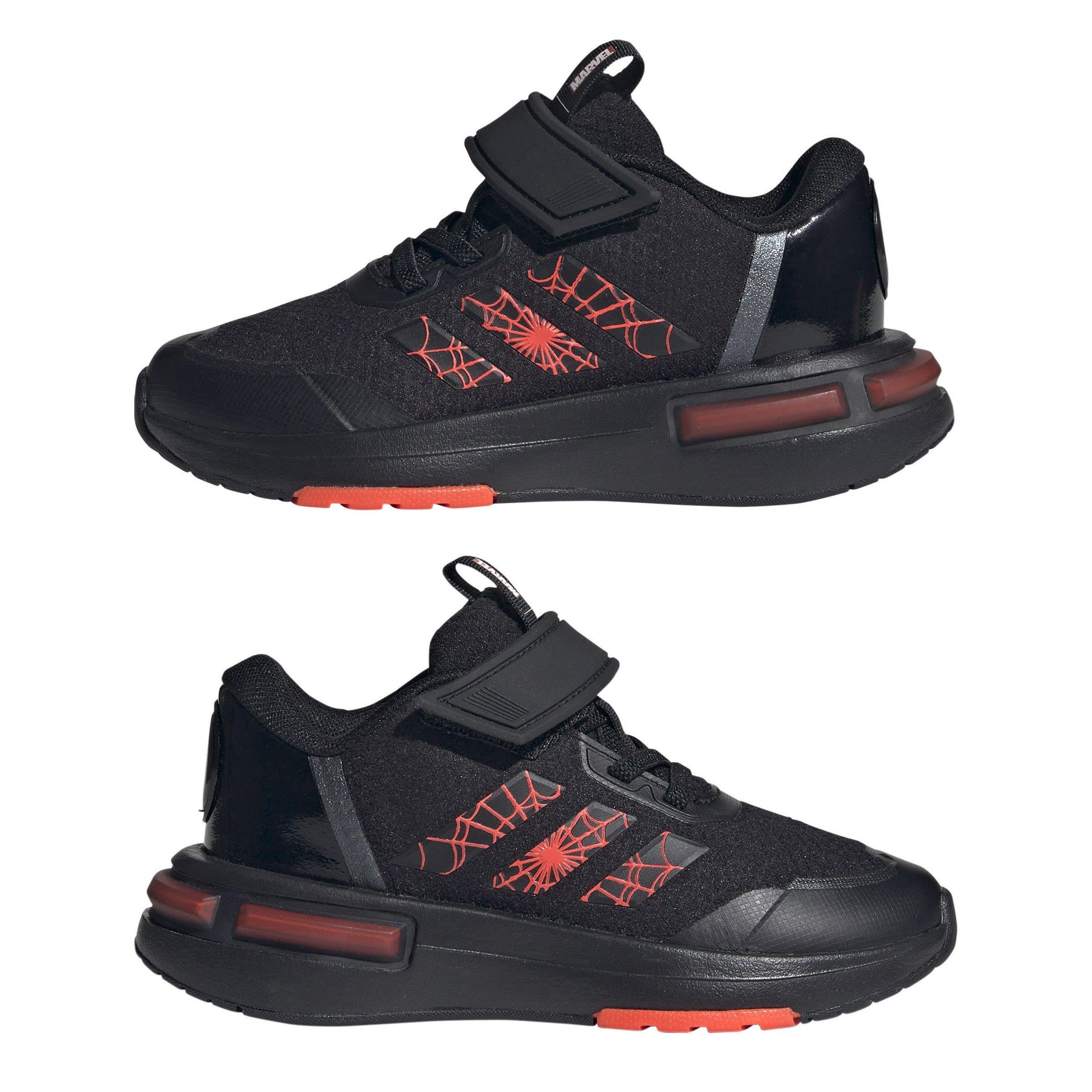 Blk/Red/Blk - adidas - Marvel Spider-Man Racer Shoes Juniors - 9