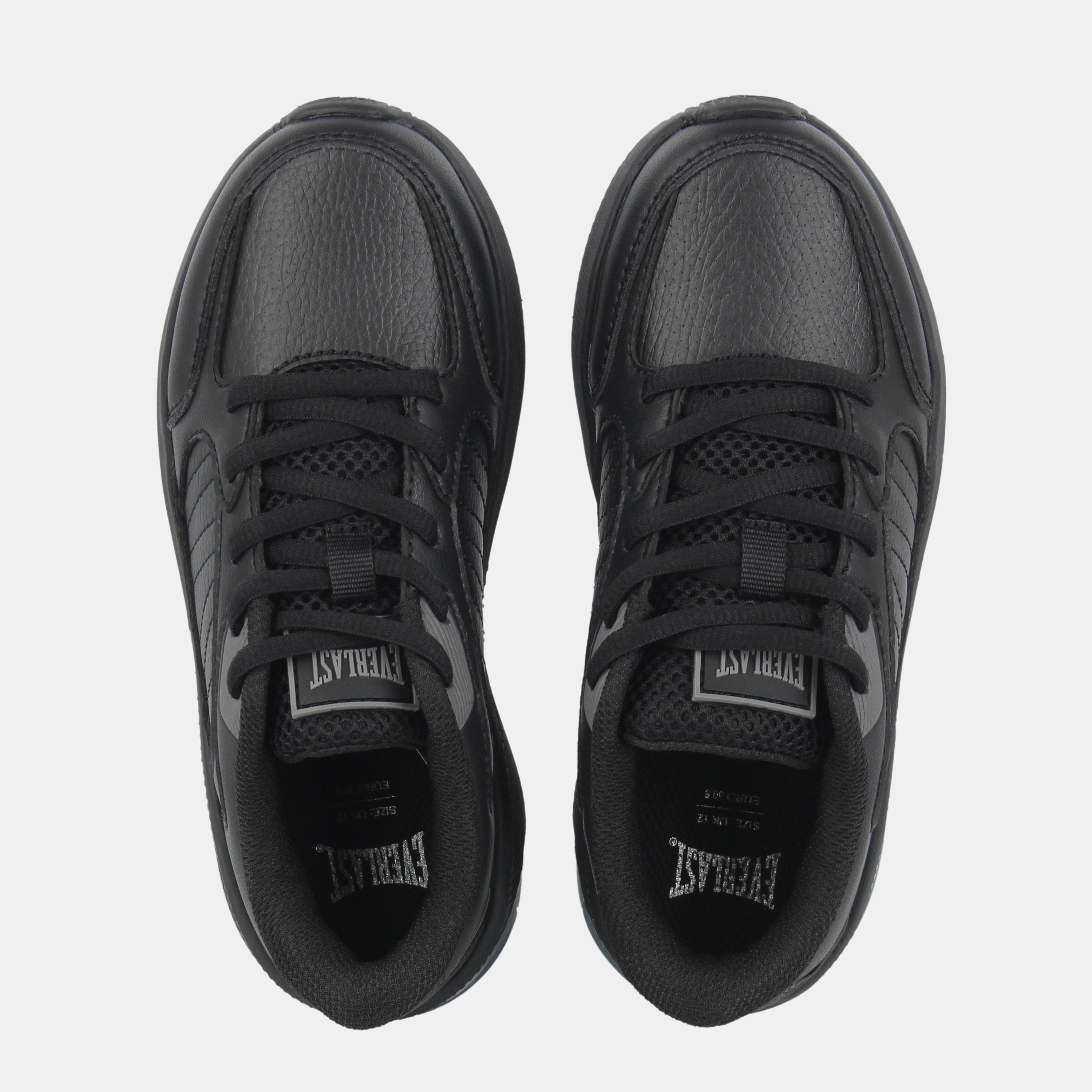 Black - Everlast - Kids' Assist Lightweight Basketball Trainers - 4