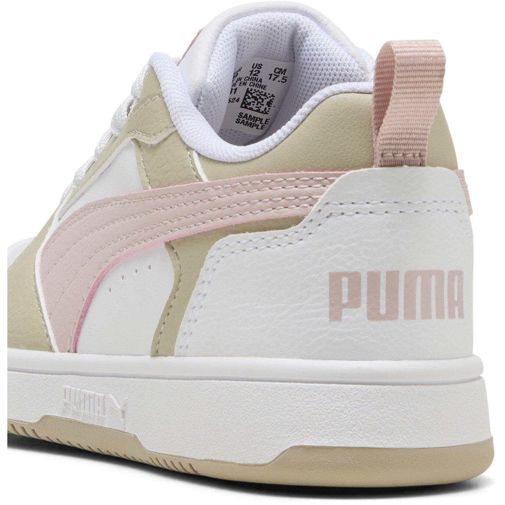 WhtMvMstDsrtDst - Puma - Unisex Kids' Rebound V6 Low-Top Trainers - 5
