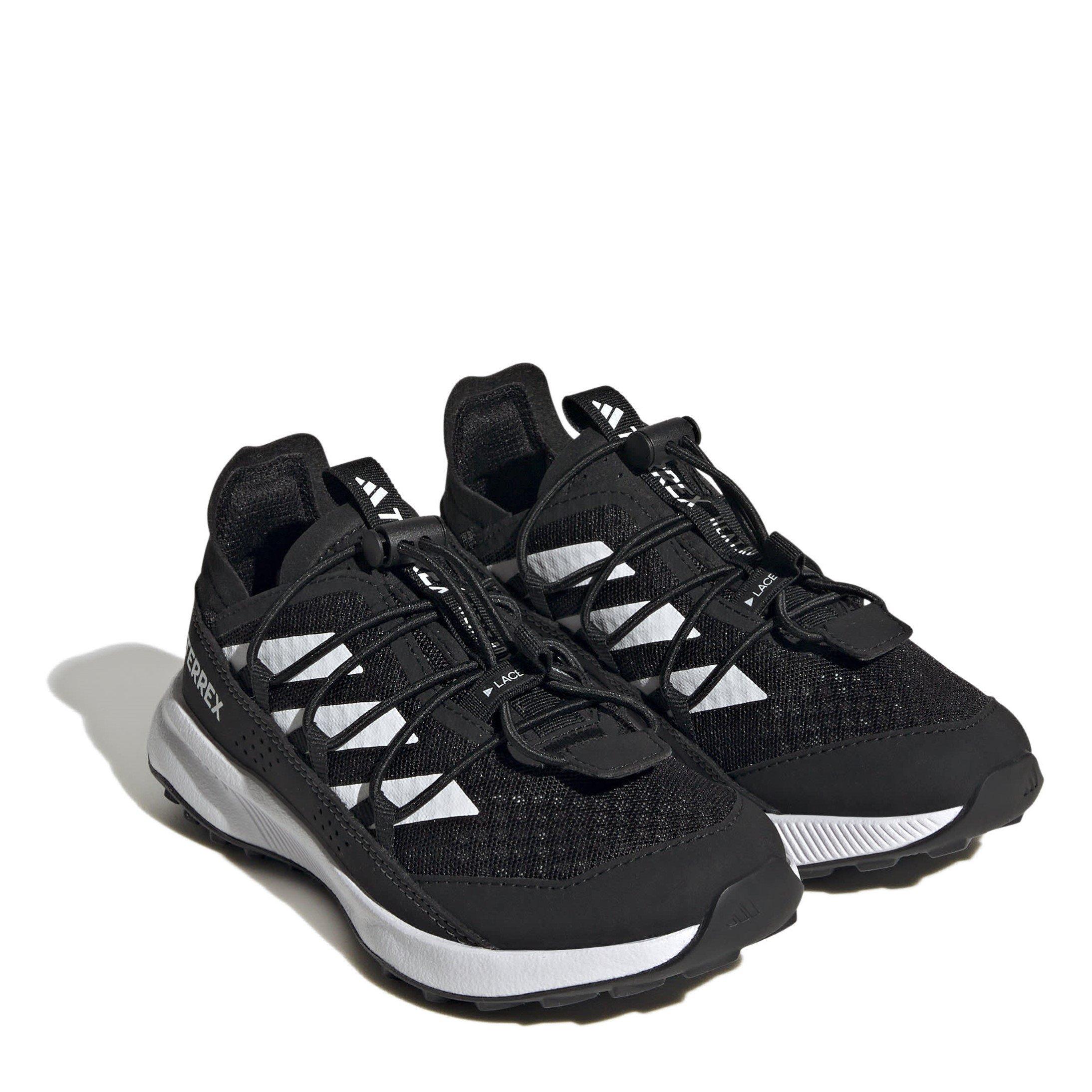 Preto/Branco/Cinzento - adidas - Terrex Voyager 21 Travel Shoes Unisex Kids - 3