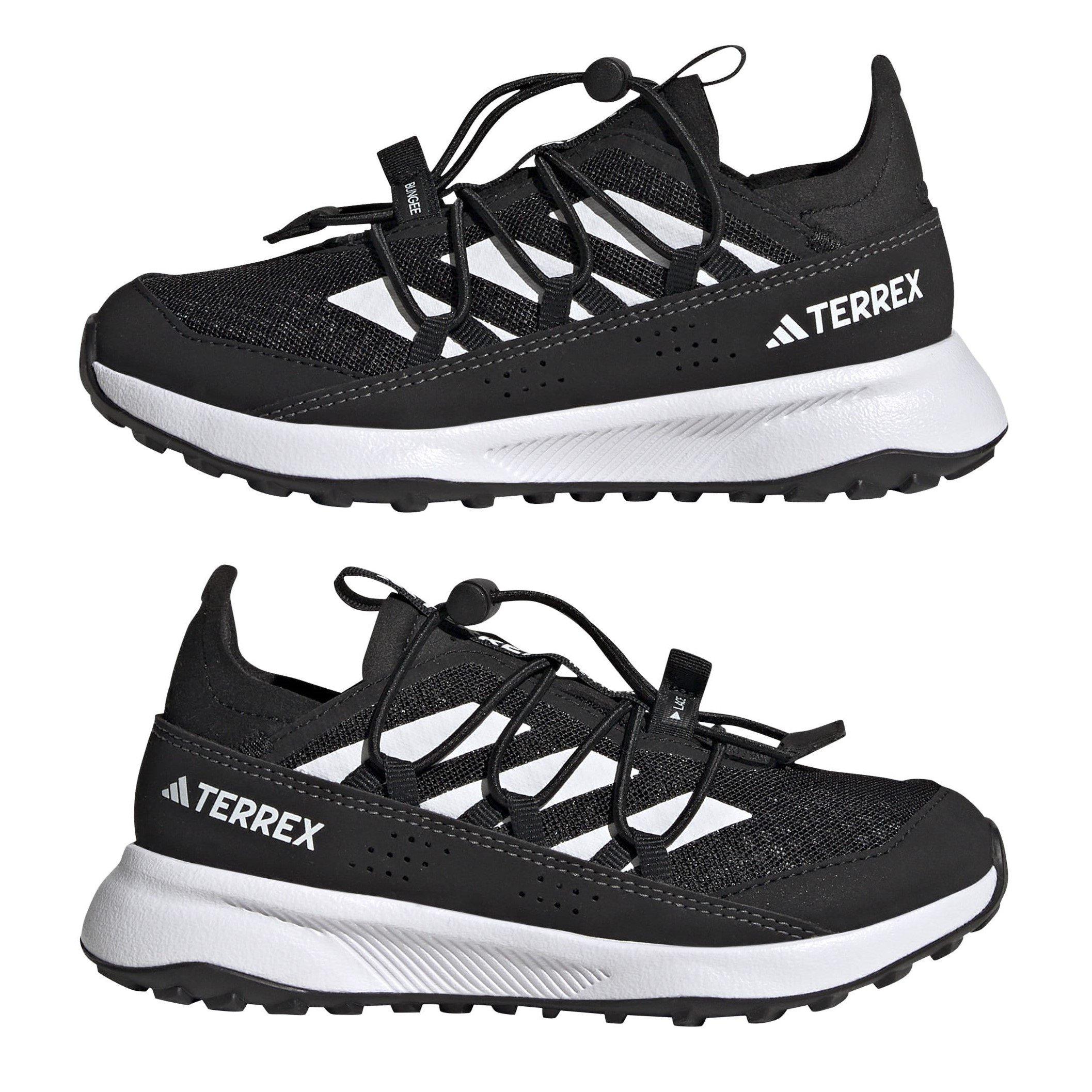 Preto/Branco/Cinzento - adidas - Terrex Voyager 21 Travel Shoes Unisex Kids - 9