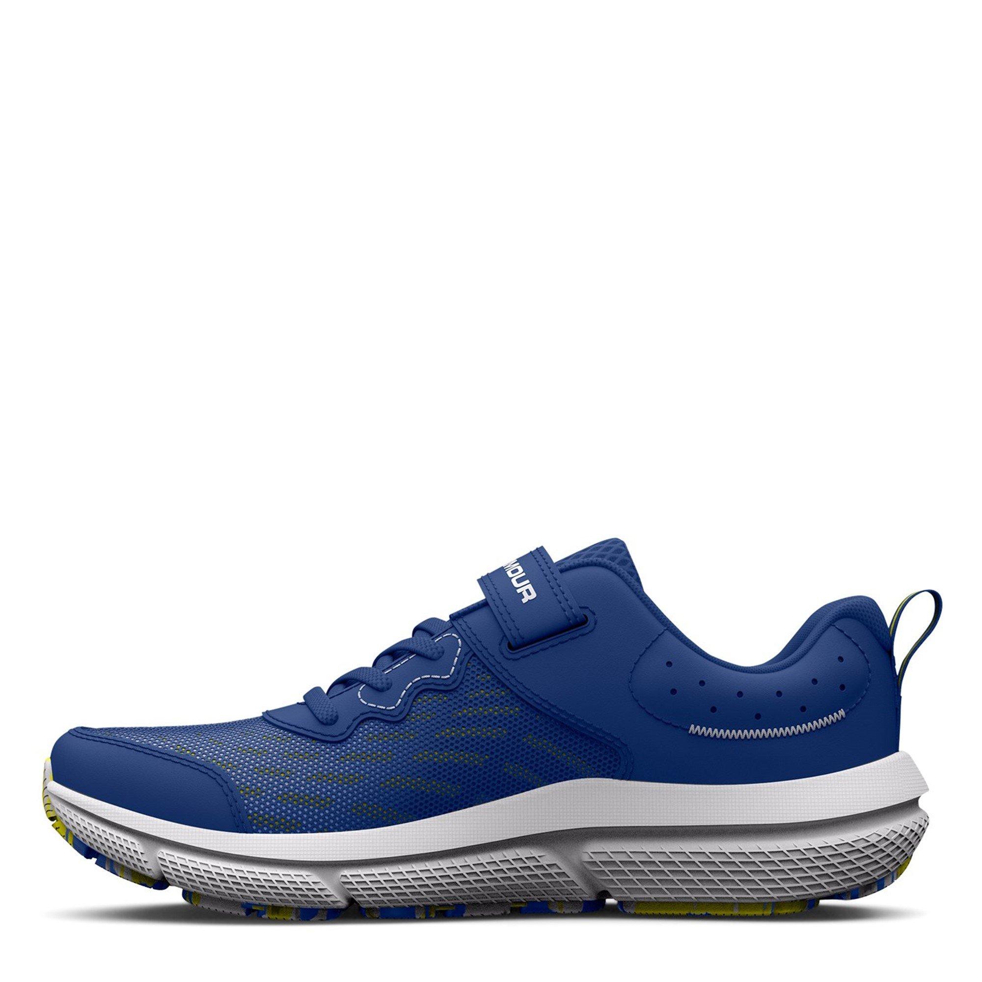 Blue - Under Armour - Kids' Assert 10 Entry Road Running Shoes - 2