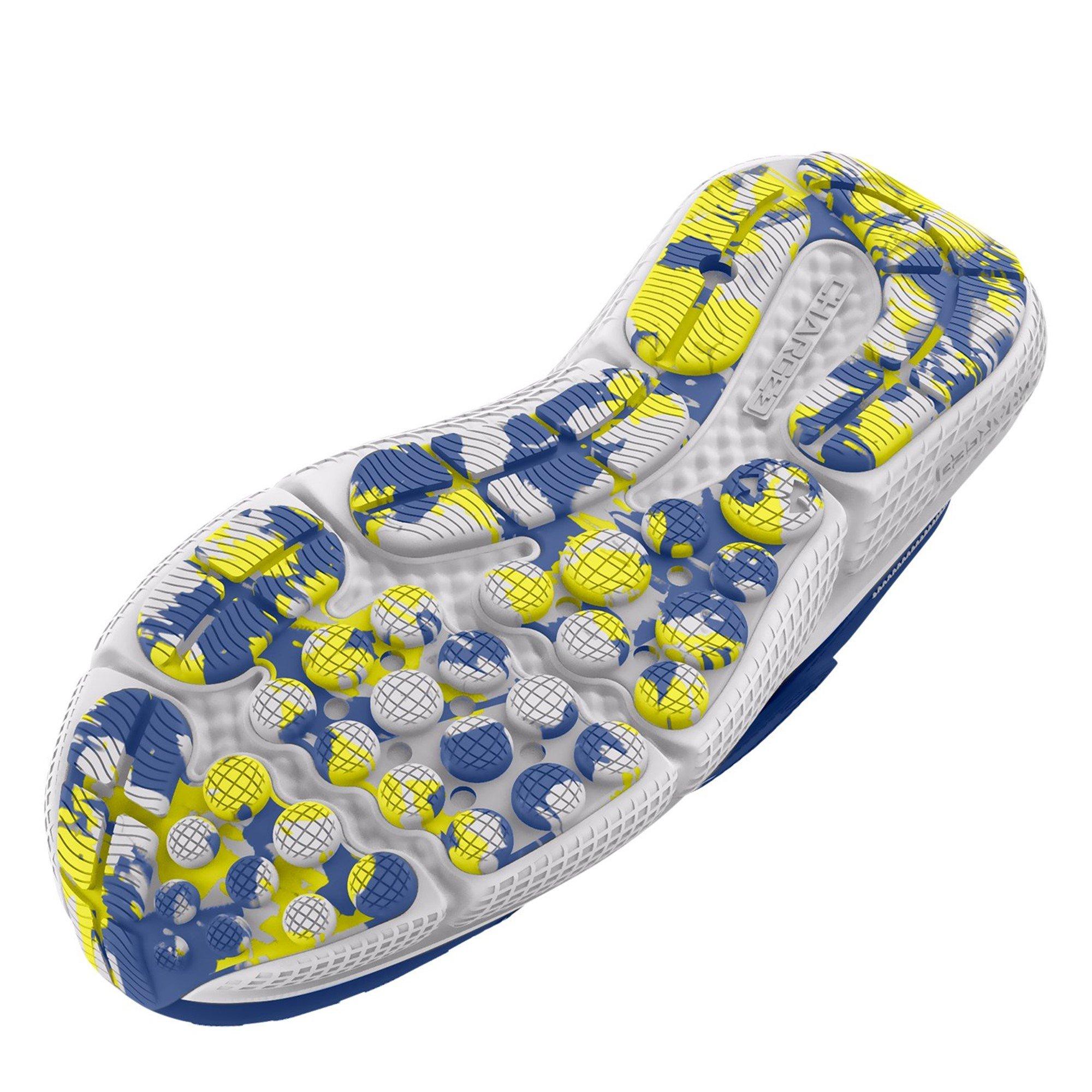 Blue - Under Armour - Kids' Assert 10 Entry Road Running Shoes - 3