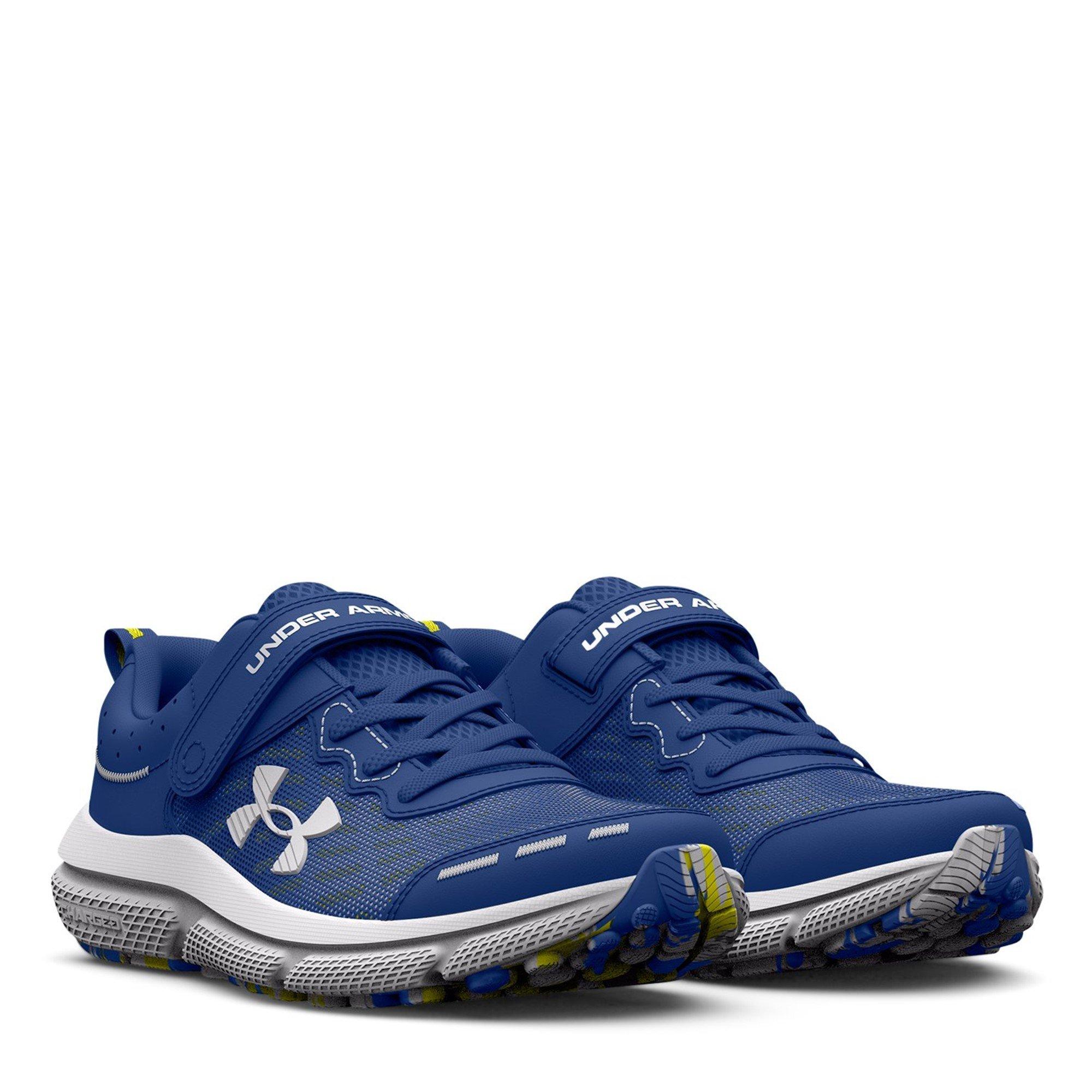 Blue - Under Armour - Kids' Assert 10 Entry Road Running Shoes - 5