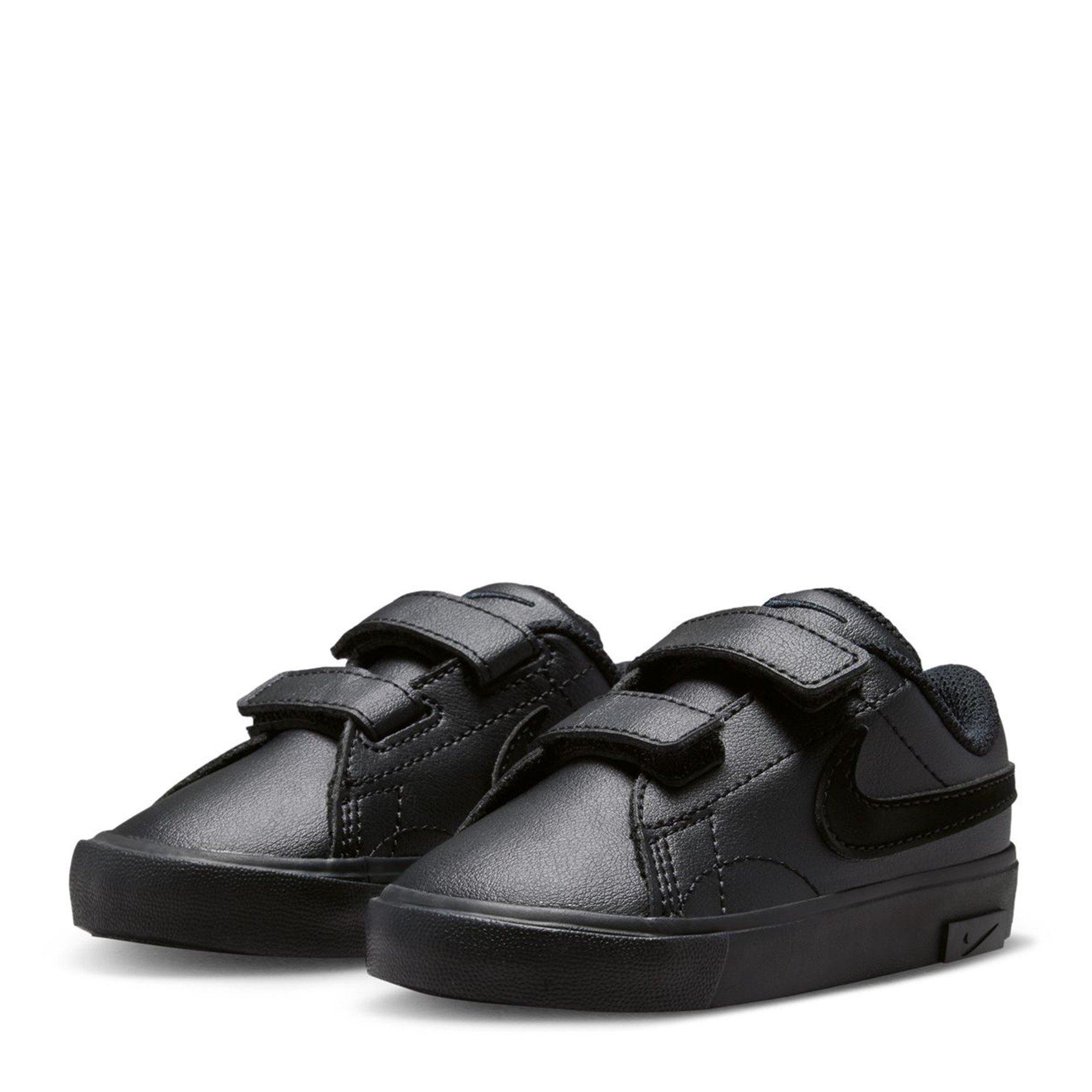 Black/Blk/Black - Nike - Tennis Essential Infant Sneakers - 3