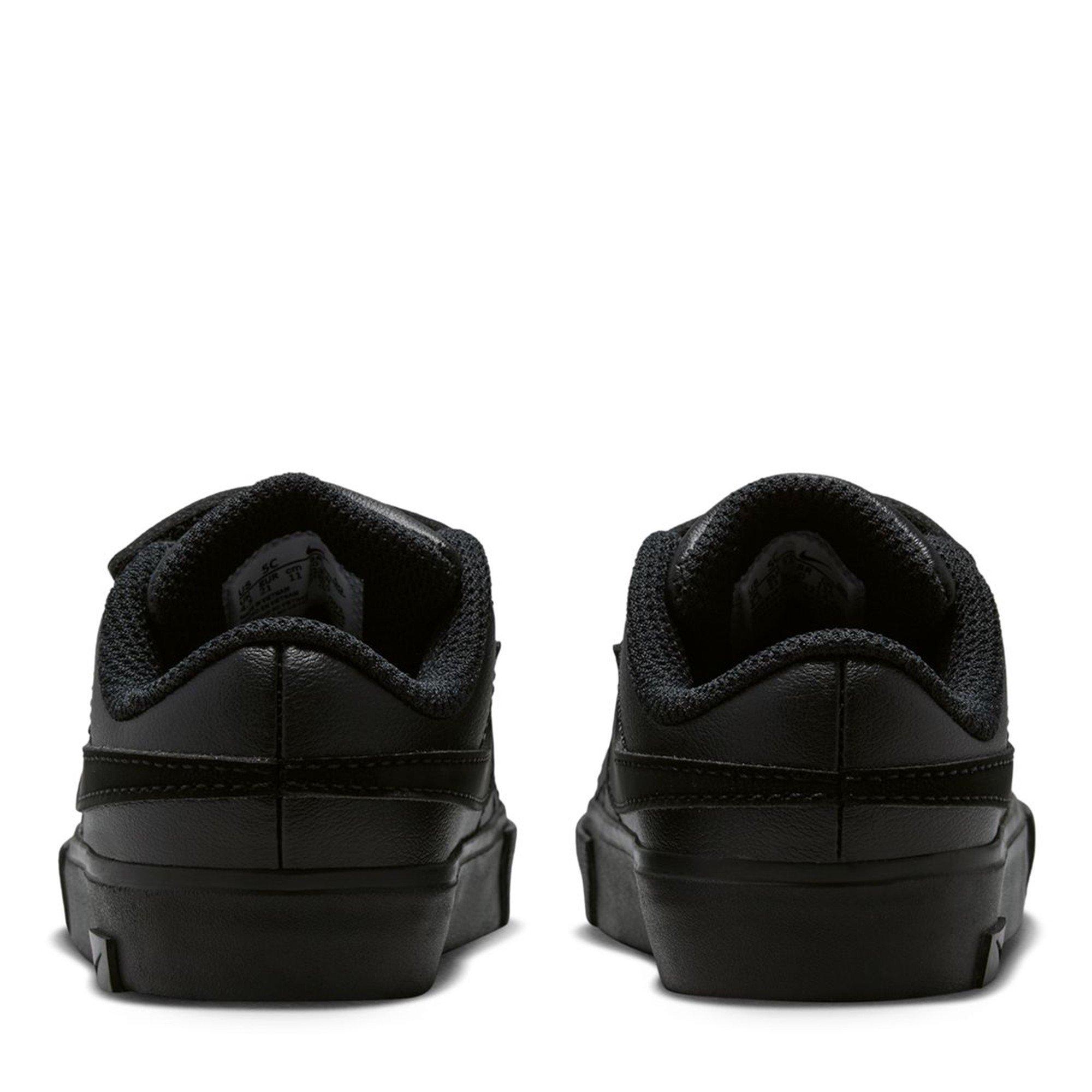 Black/Blk/Black - Nike - Tennis Essential Infant Sneakers - 4