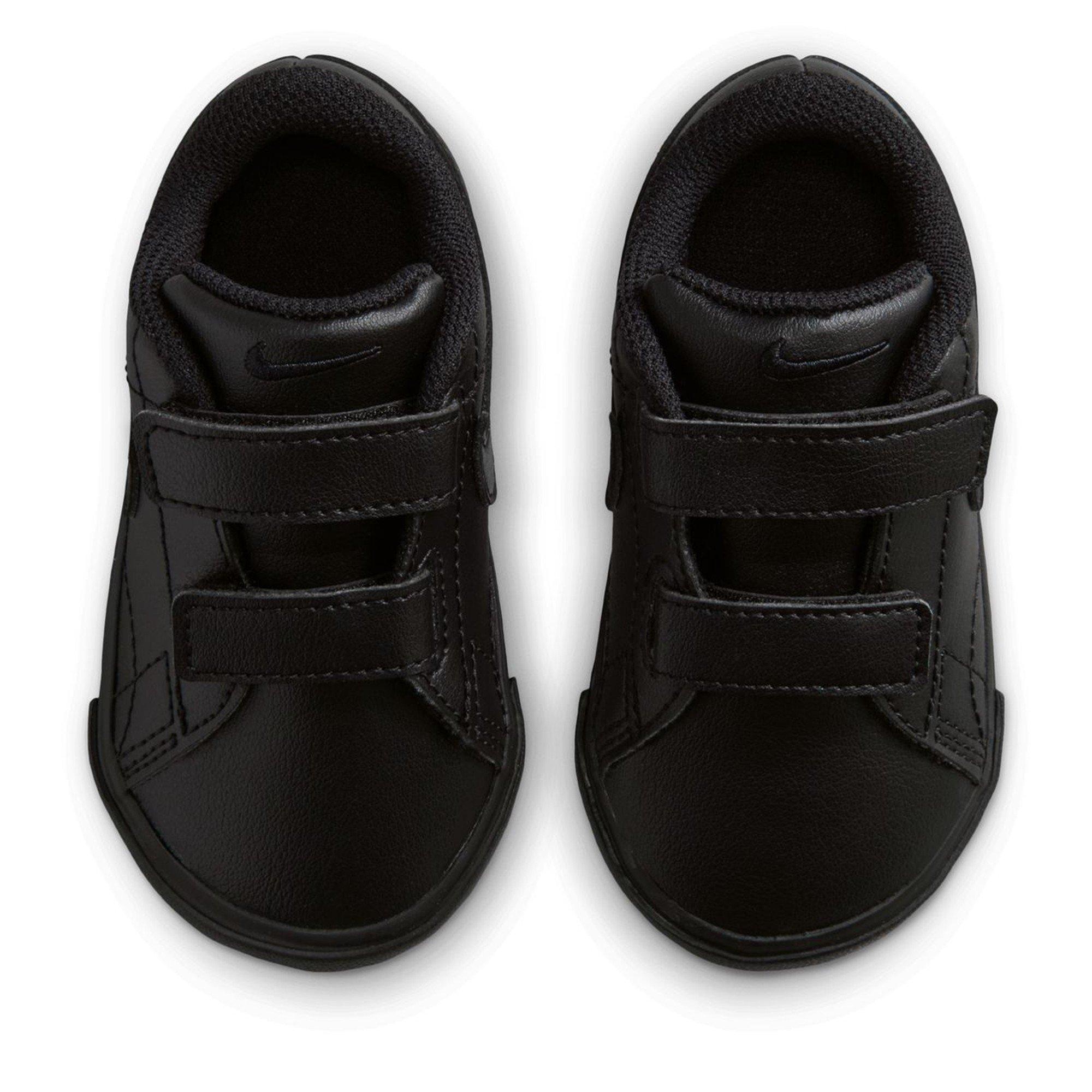 Black/Blk/Black - Nike - Tennis Essential Infant Sneakers - 5