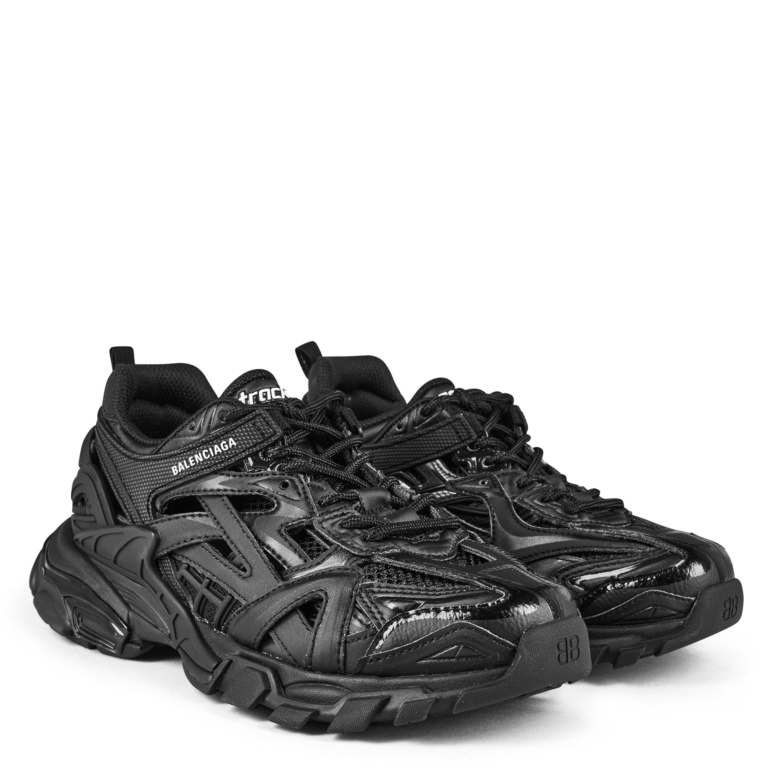 Black 1000 - Balenciaga - Childrens Track 2 Trainers - 3
