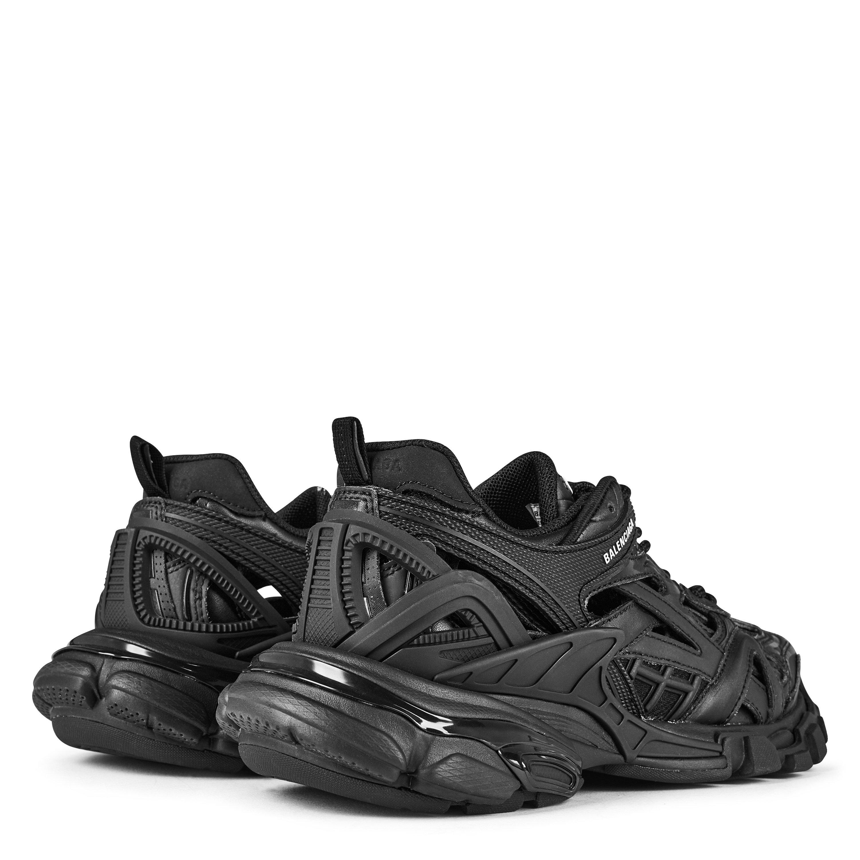 Black 1000 - Balenciaga - Childrens Track 2 Trainers - 4