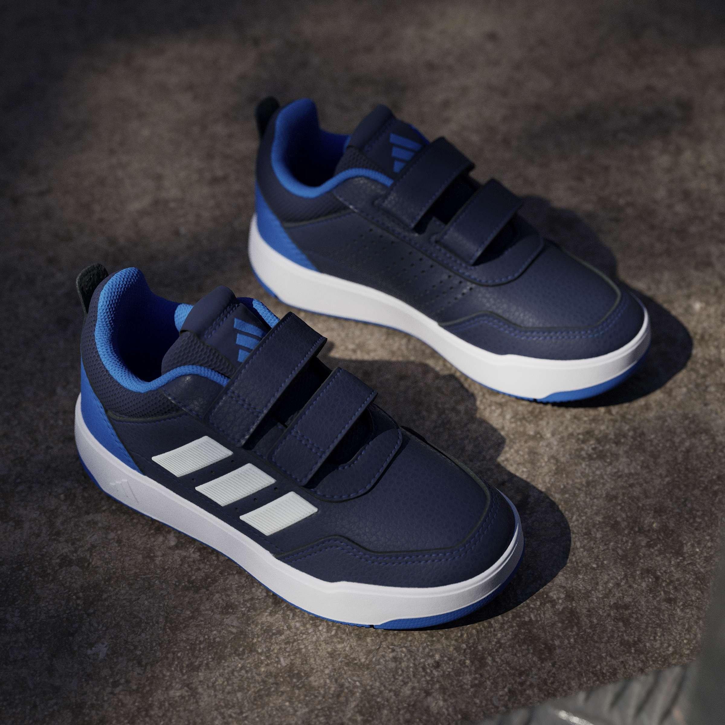 Blue/Wht/Royal - adidas - Tensaur 3.0 Children Court Shoes - 11