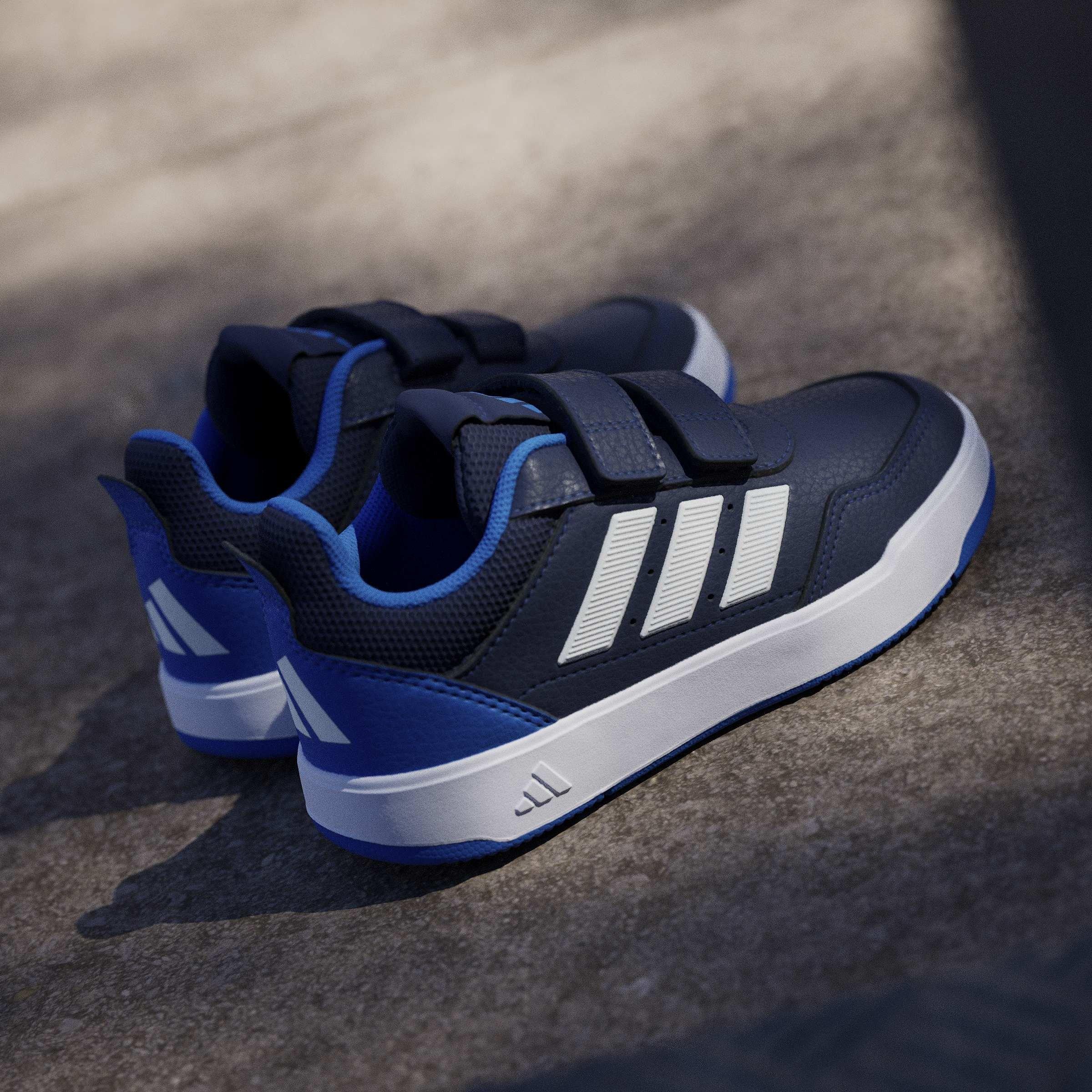 Blue/Wht/Royal - adidas - Tensaur 3.0 Children Court Shoes - 12