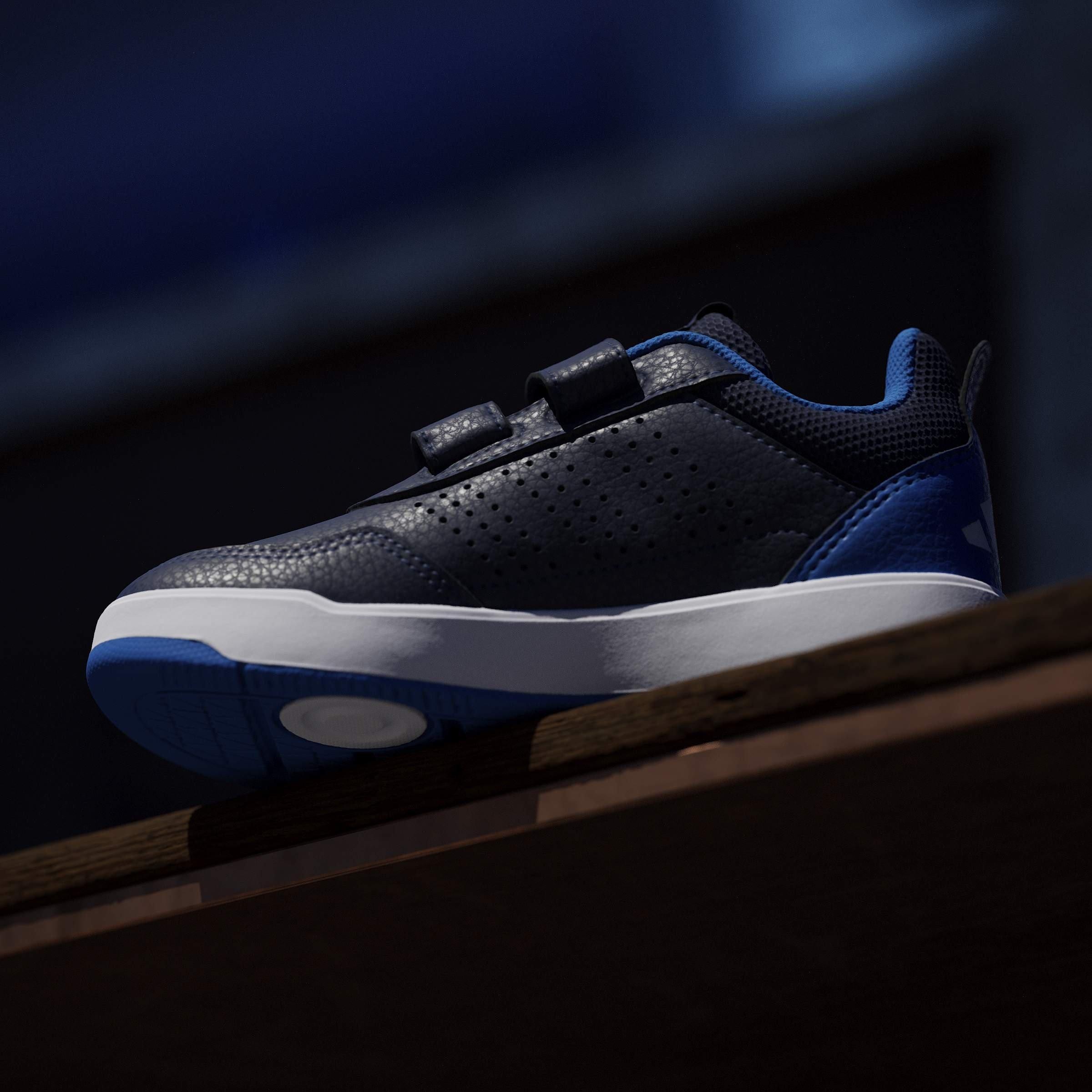 Blue/Wht/Royal - adidas - Tensaur 3.0 Children Court Shoes - 13