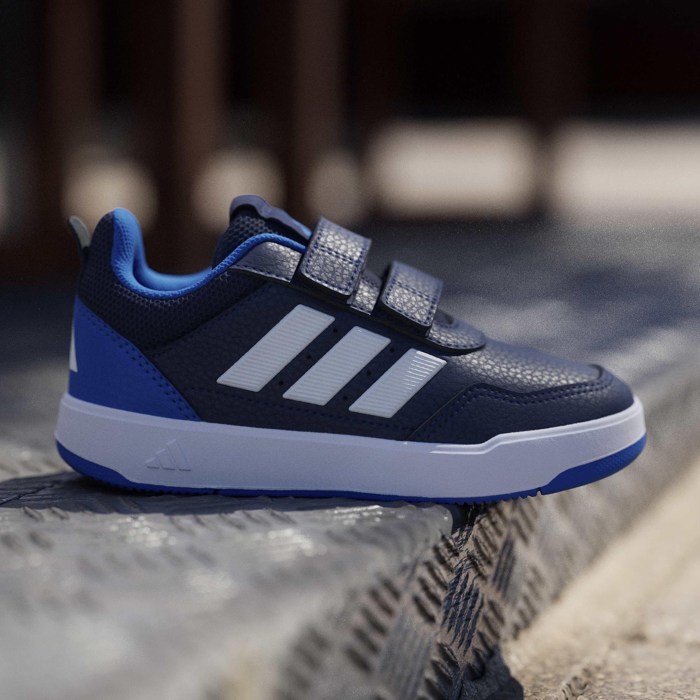 Blue/Wht/Royal - adidas - Tensaur 3.0 Children Court Shoes - 9