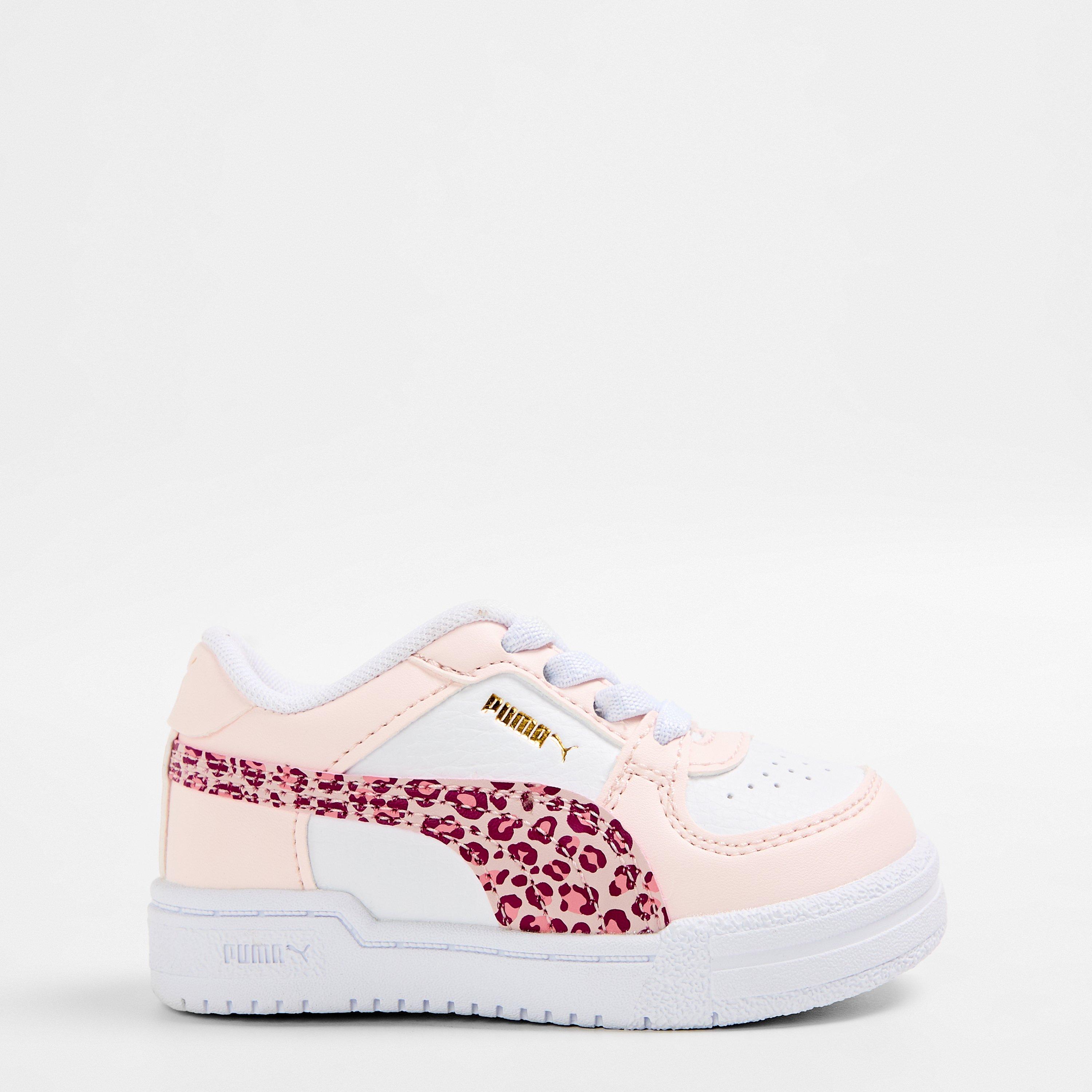Wht/Leopard - Puma - Kids' CA Pro Low-Top Trainers - 1