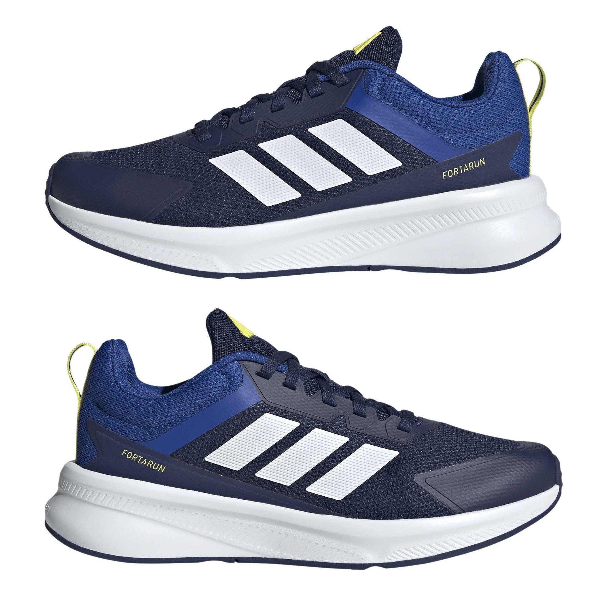 Blue/White/Blue - adidas - FortaRun 4.0 Juniors Shoes - 9