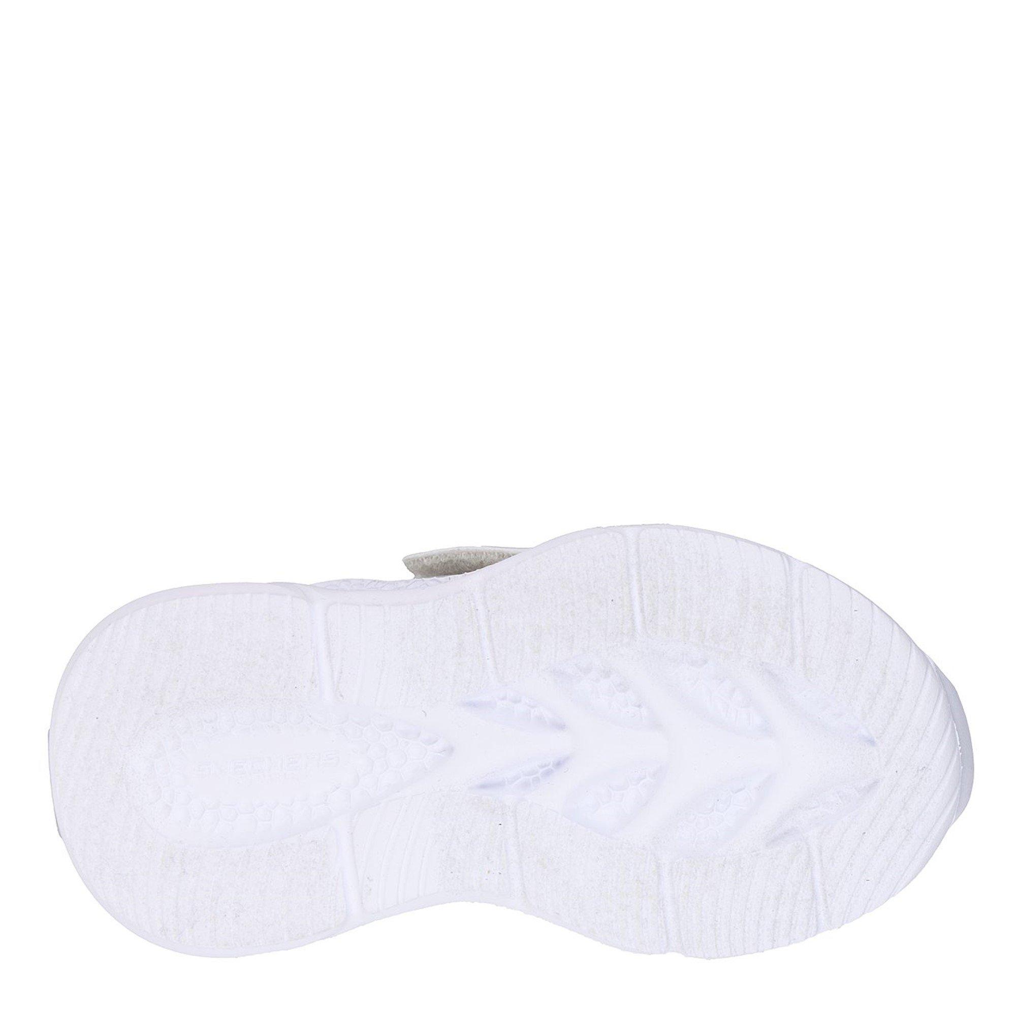 Silver/Black - Skechers - Meteor-Lights Light Up Trainers Boys - 4