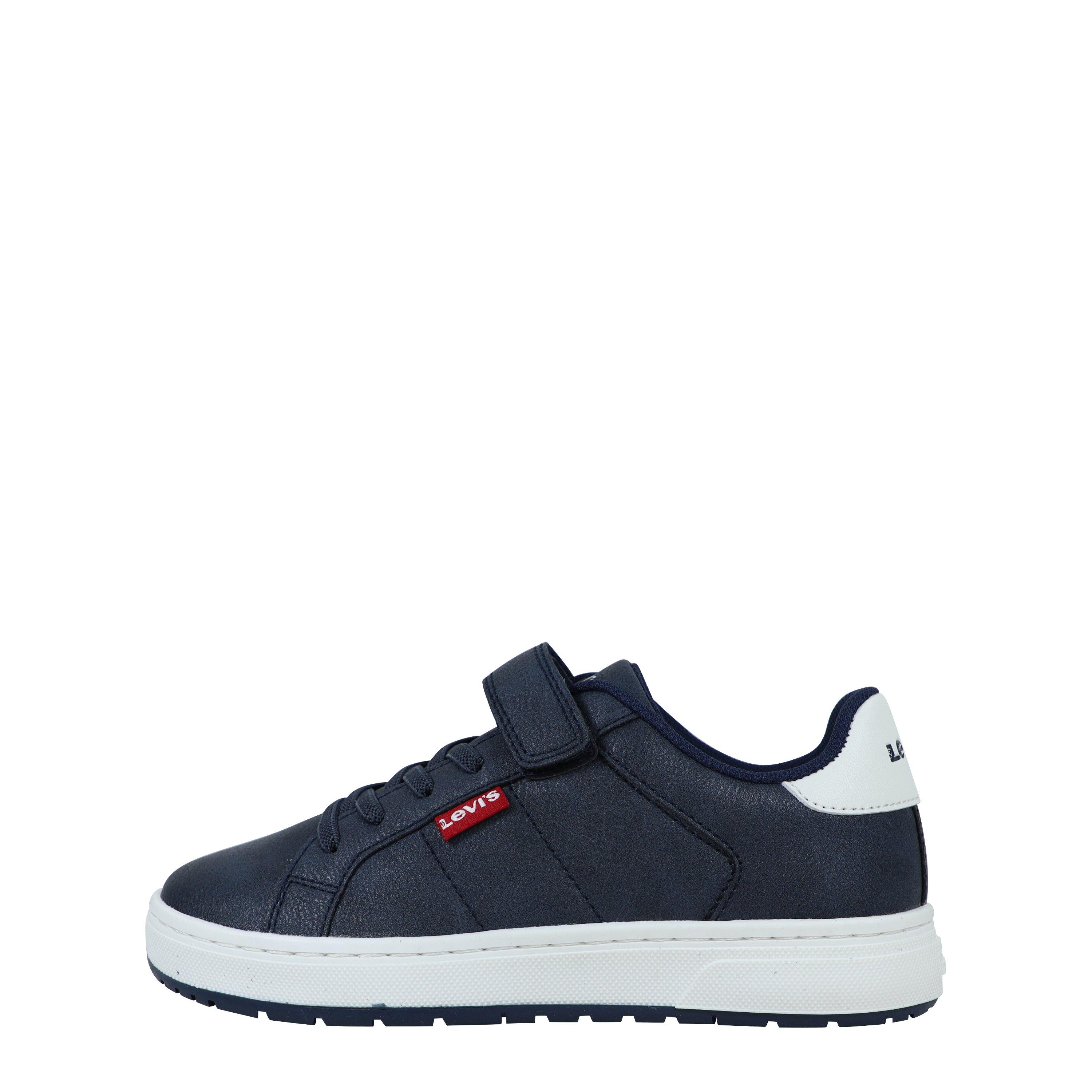 Navy 0040 - Levis - Piper Junior Court Trainers - 2