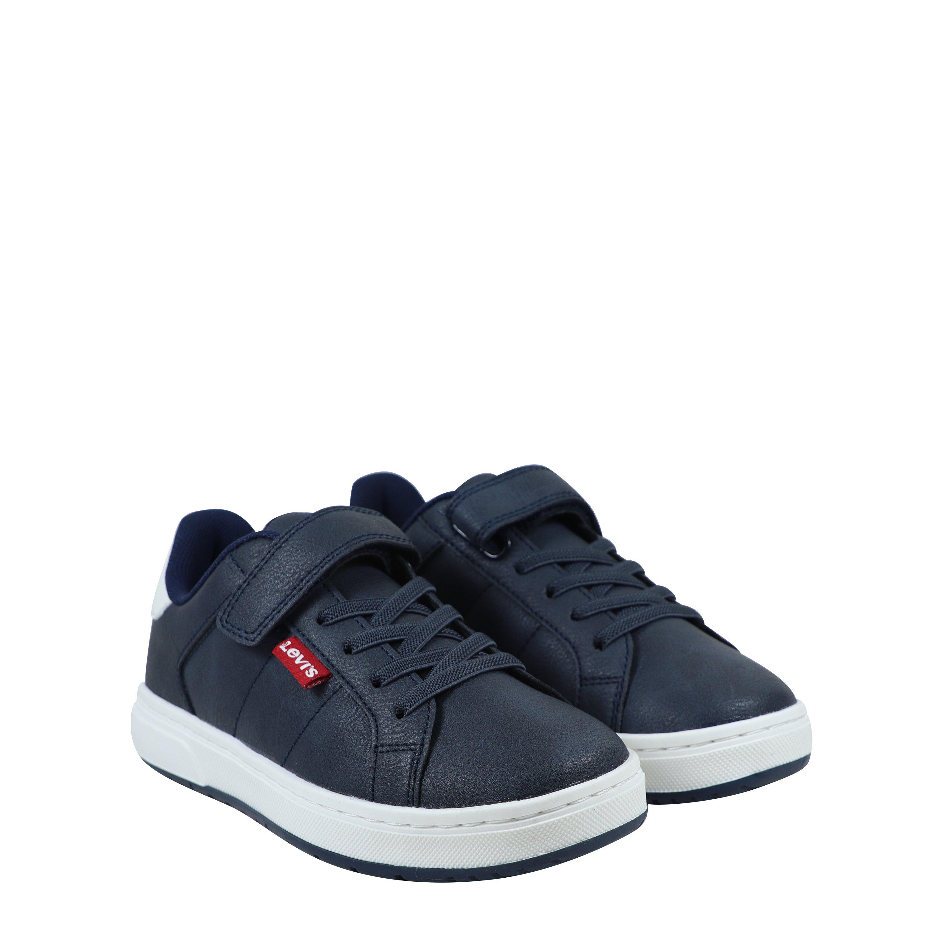Navy 0040 - Levis - Piper Junior Court Trainers - 3