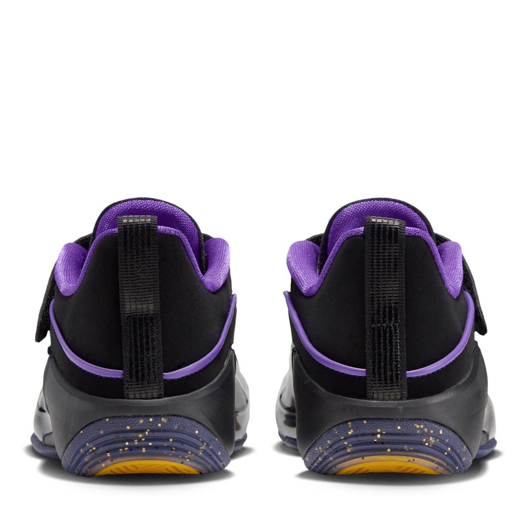 Black/Purp - Air Jordan - Kids' Basketball Trainers - 5