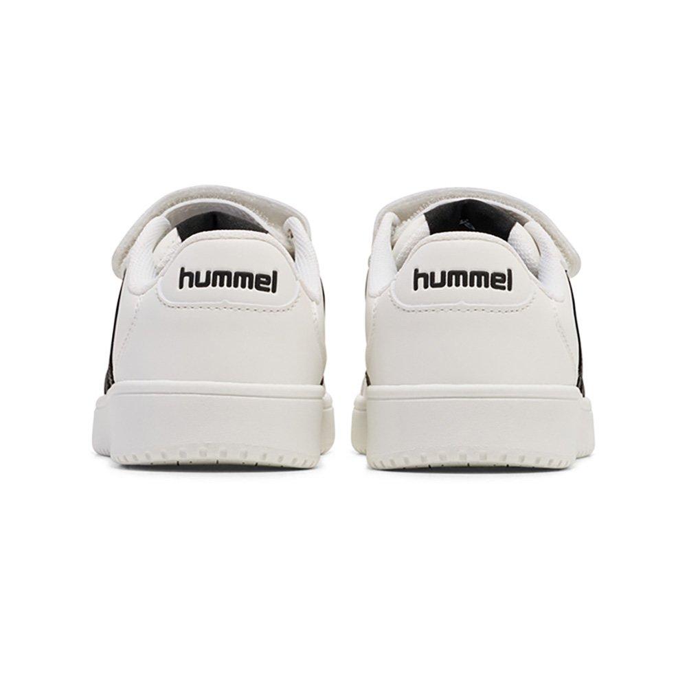 White/Black - Hummel - Derby Court Trainers Childrens - 5