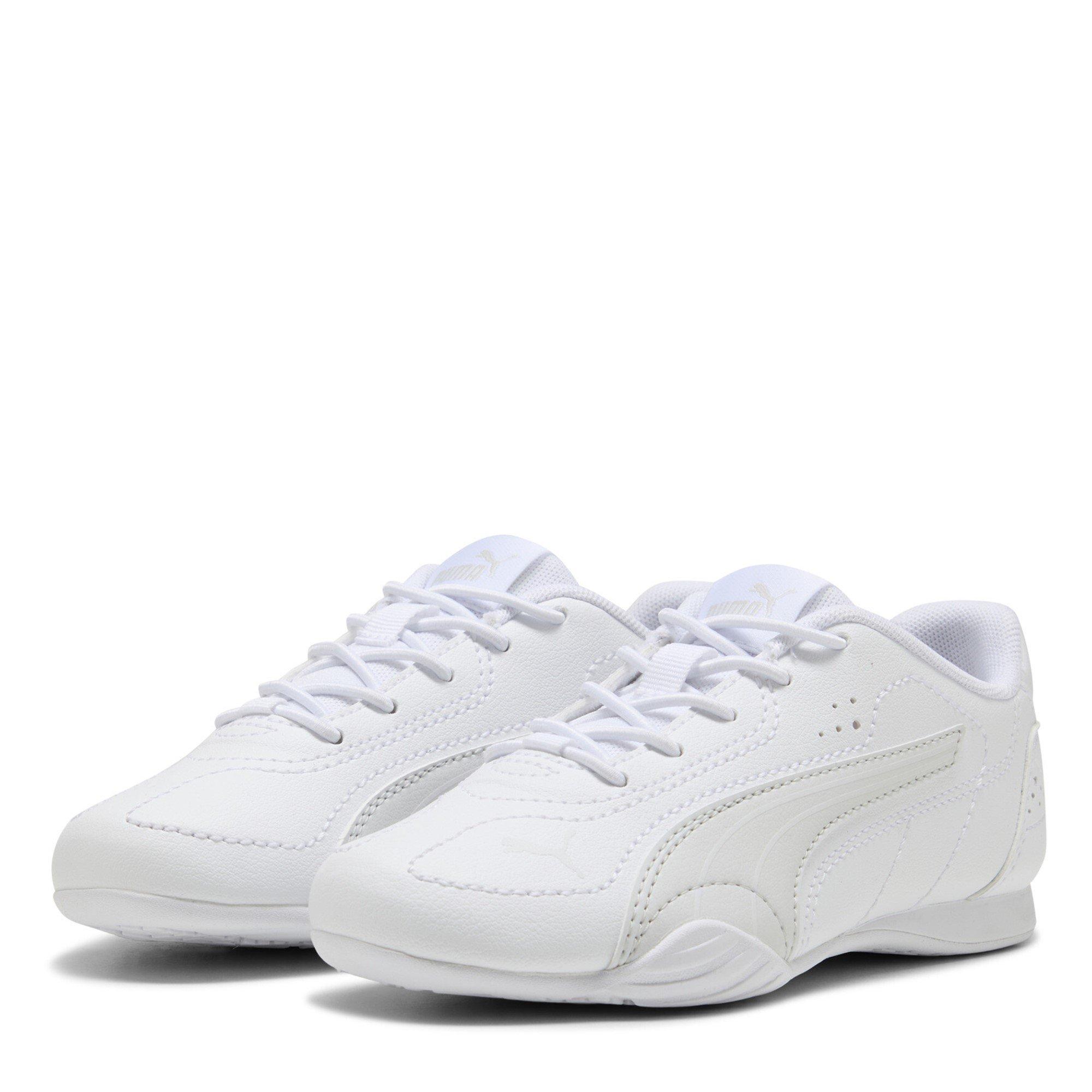 Puma Boys Catch Trainers Childrens - White/Silver - C11 (29)
