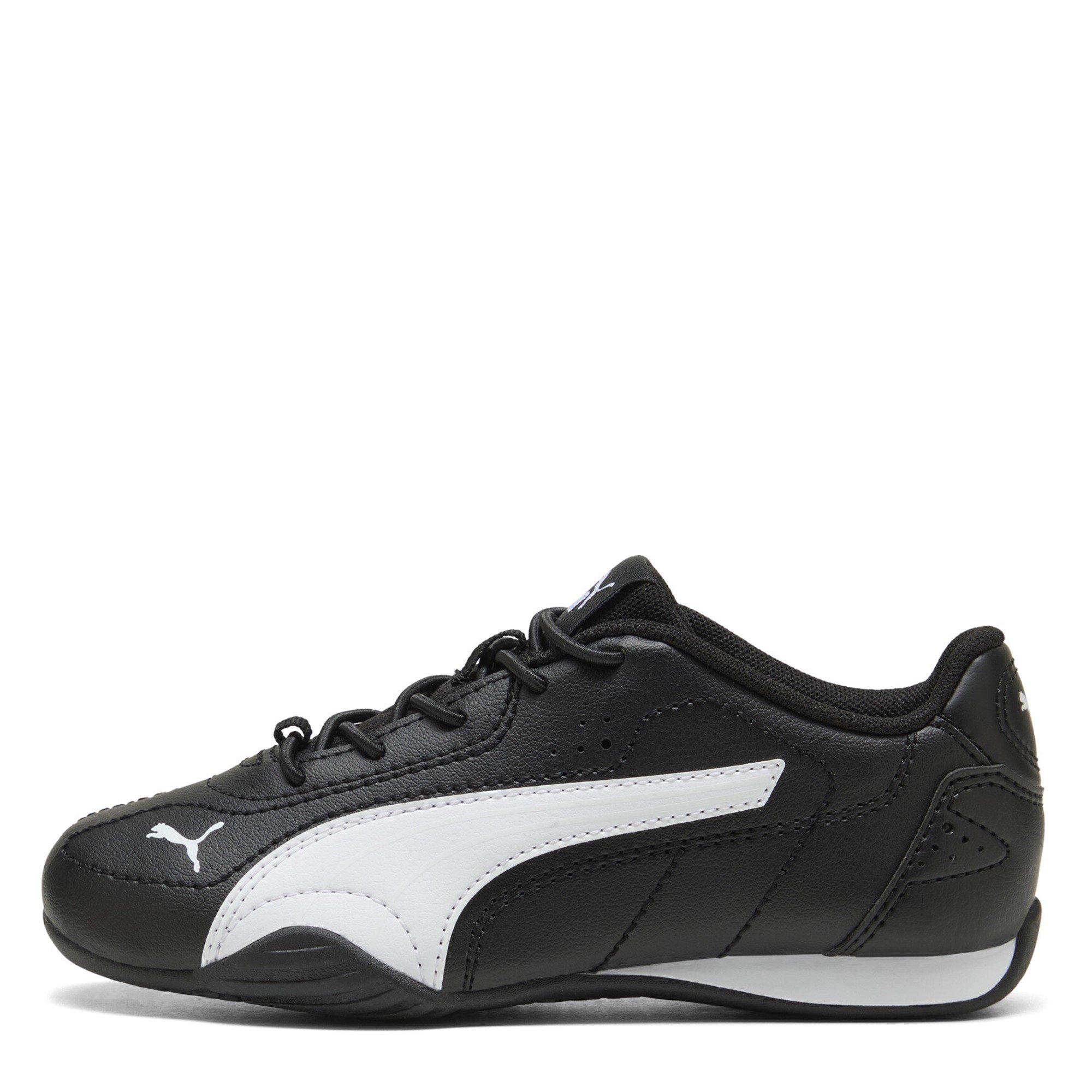 Black/White - Puma - Catch Trainers Childrens - 2