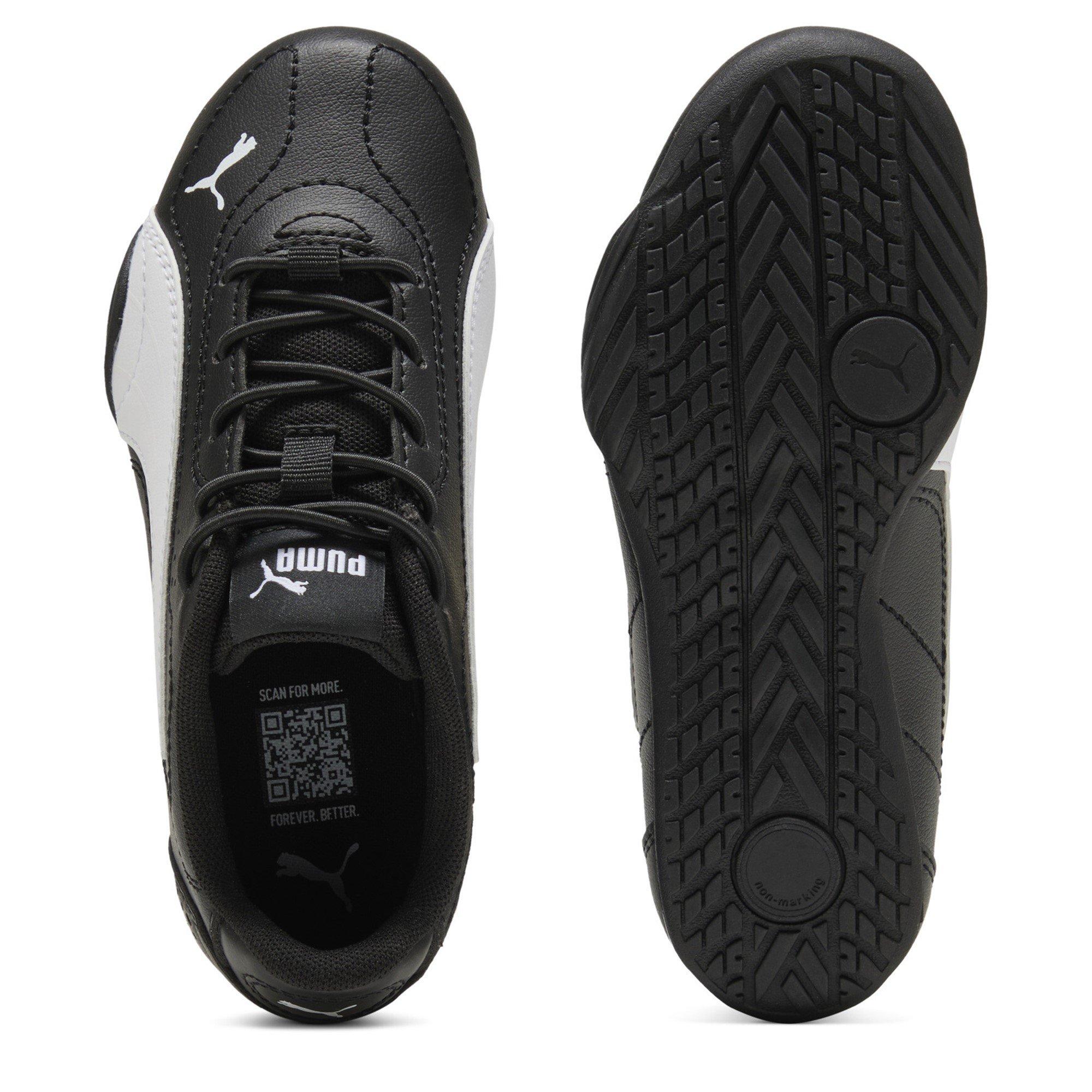 Black/White - Puma - Catch Trainers Childrens - 3