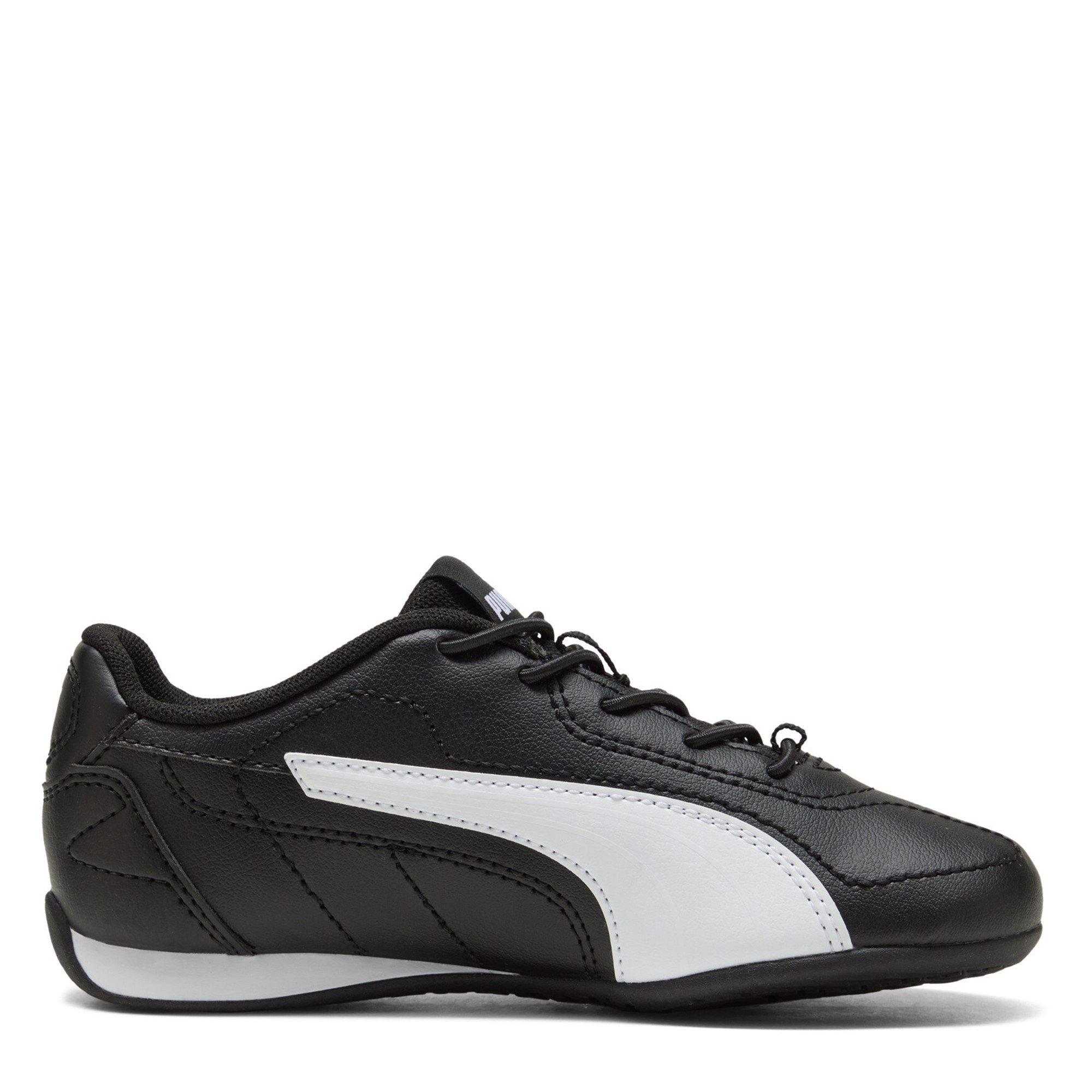 Black/White - Puma - Catch Trainers Childrens - 4
