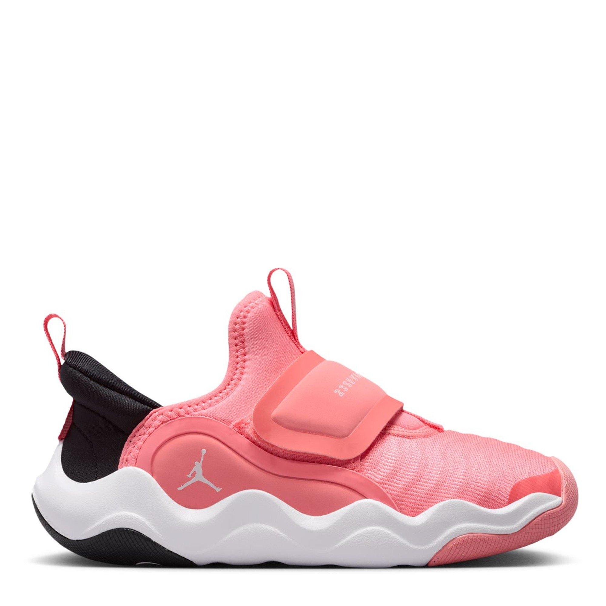 Air Jordan Boys Kids' Basketball Trainers - Pink Gaze - C12 (30)