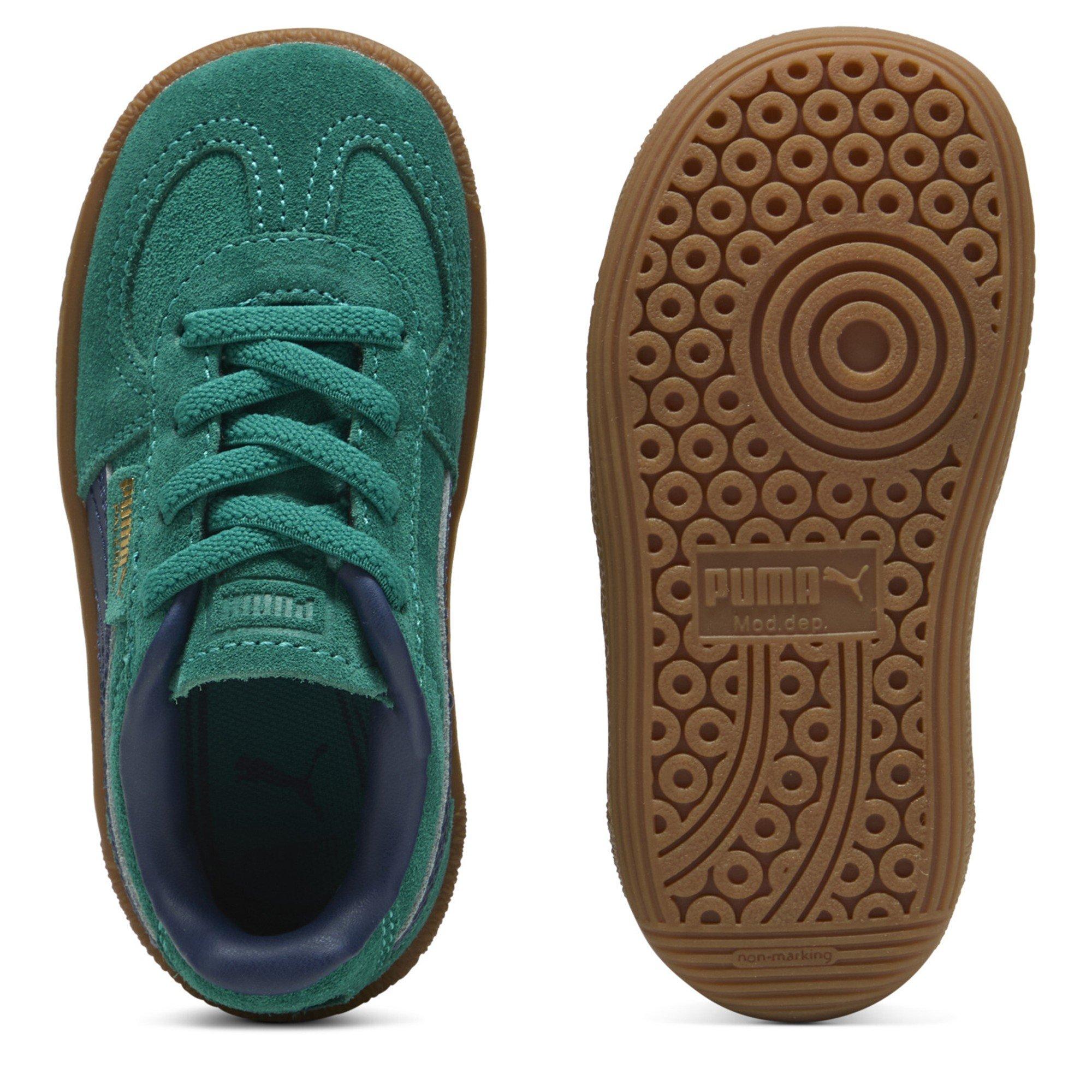 WldGrn-PrsnBl - Puma - Kids' Low-Top Trainers - 3
