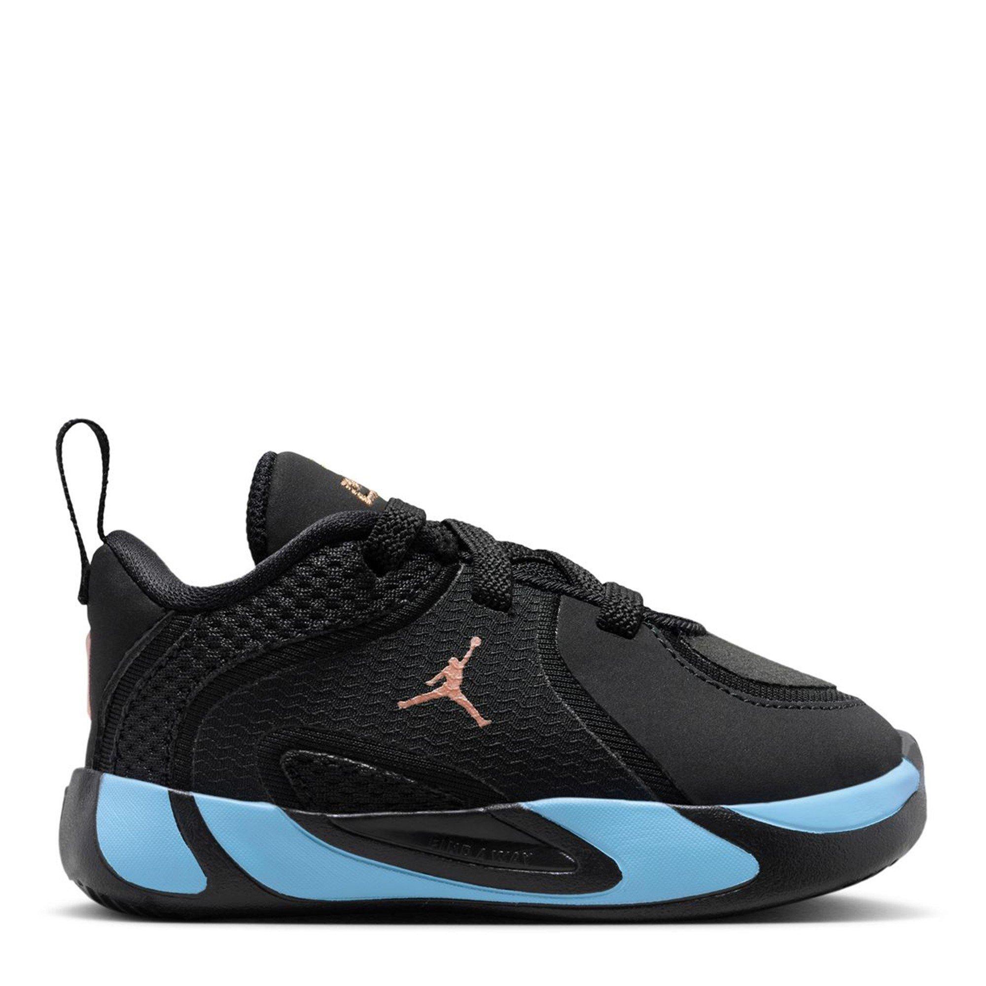 Air Jordan  Kids' Basketball Trainers - Black/Blue - C5 (22)