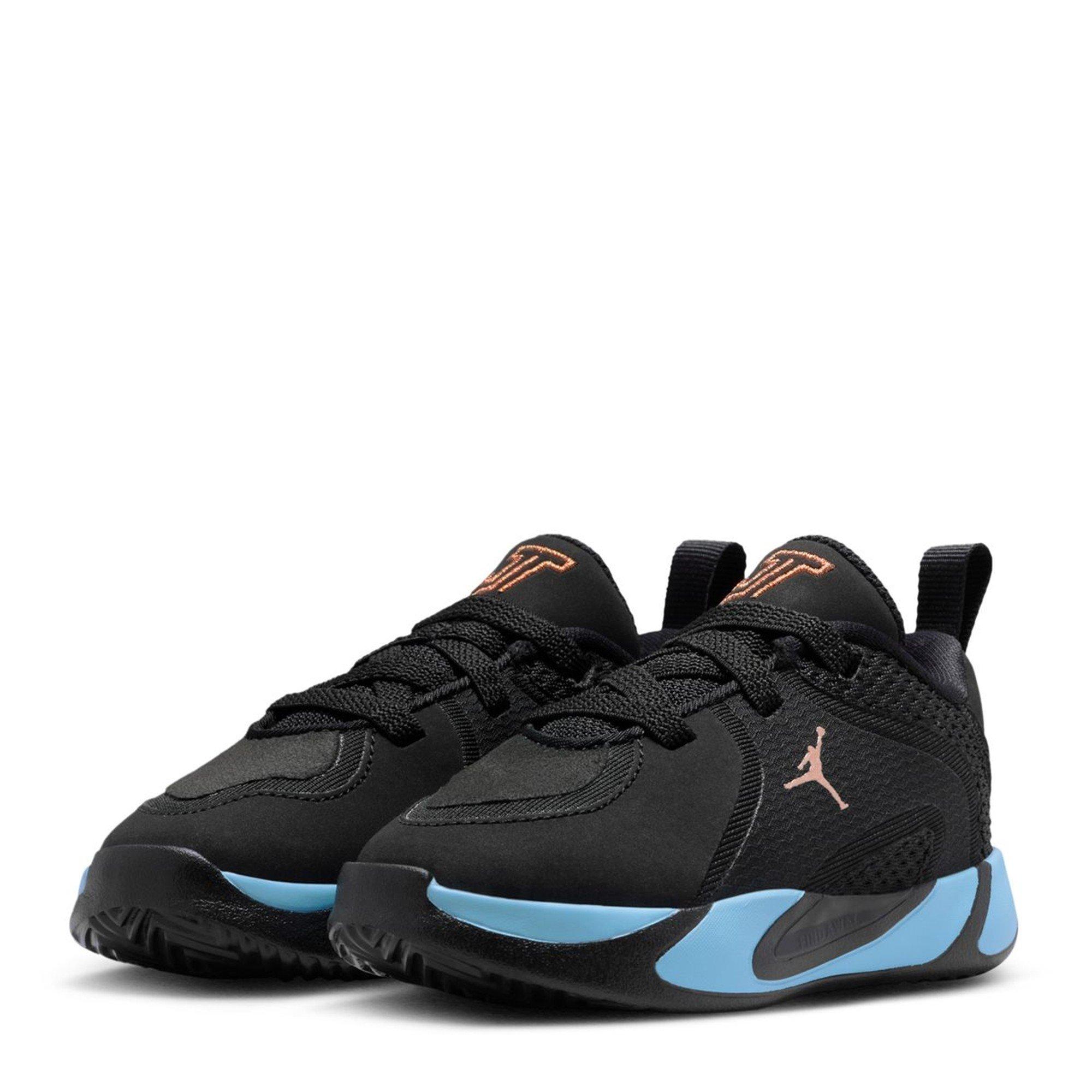 Black/Blue - Air Jordan - Kids' Basketball Trainers - 4
