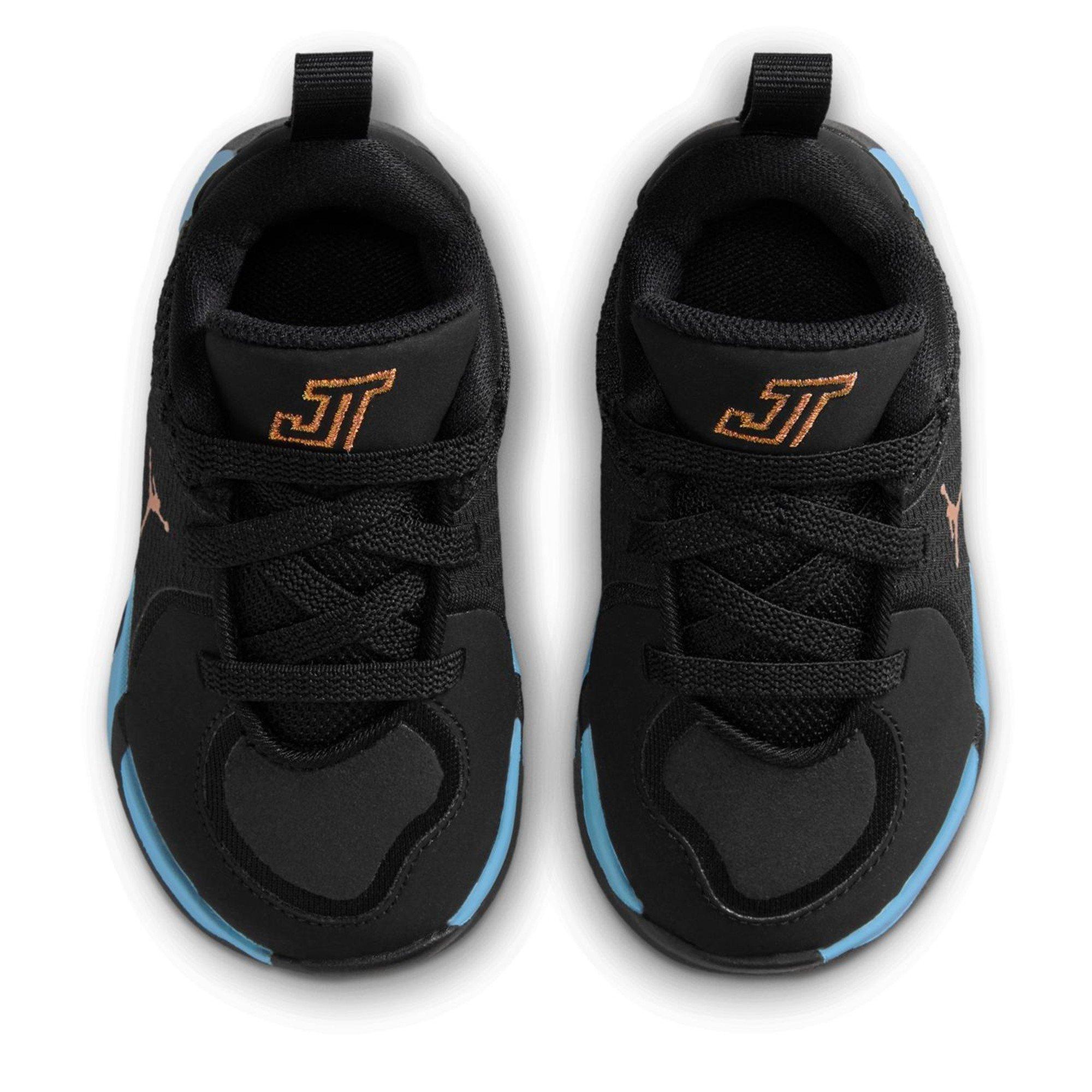 Black/Blue - Air Jordan - Kids' Basketball Trainers - 6