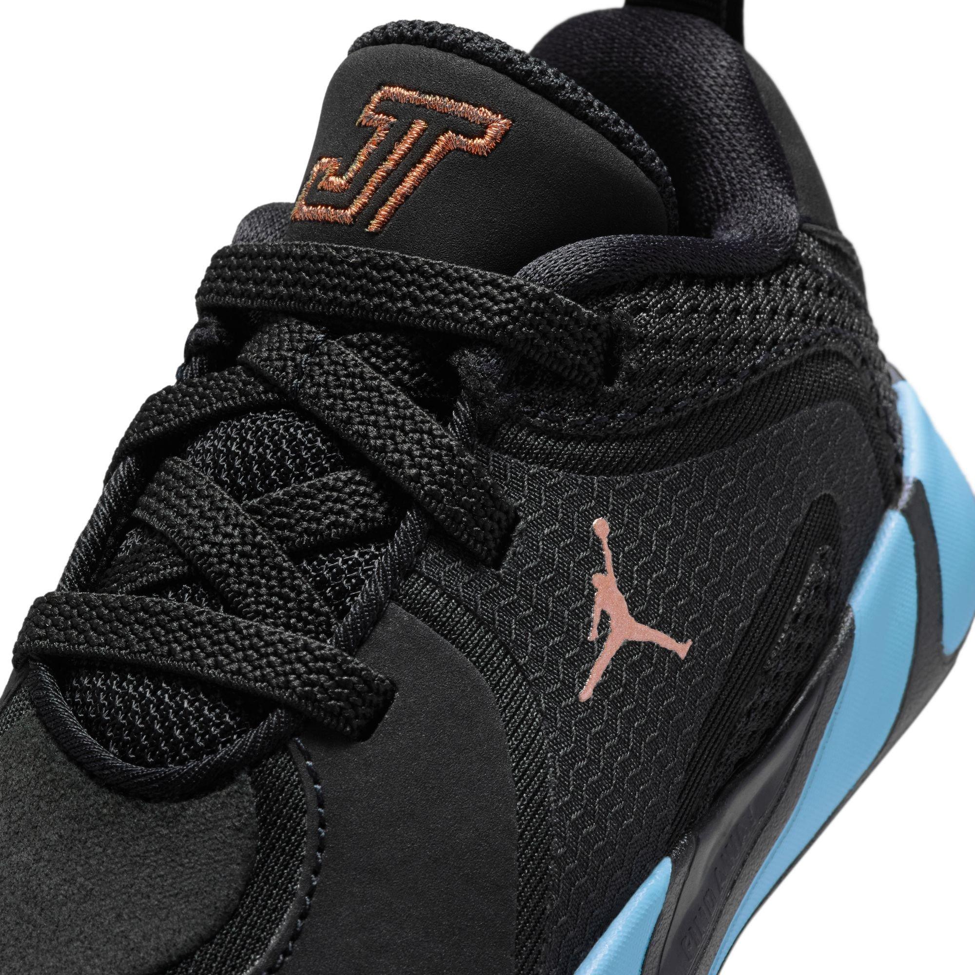 Black/Blue - Air Jordan - Kids' Basketball Trainers - 7