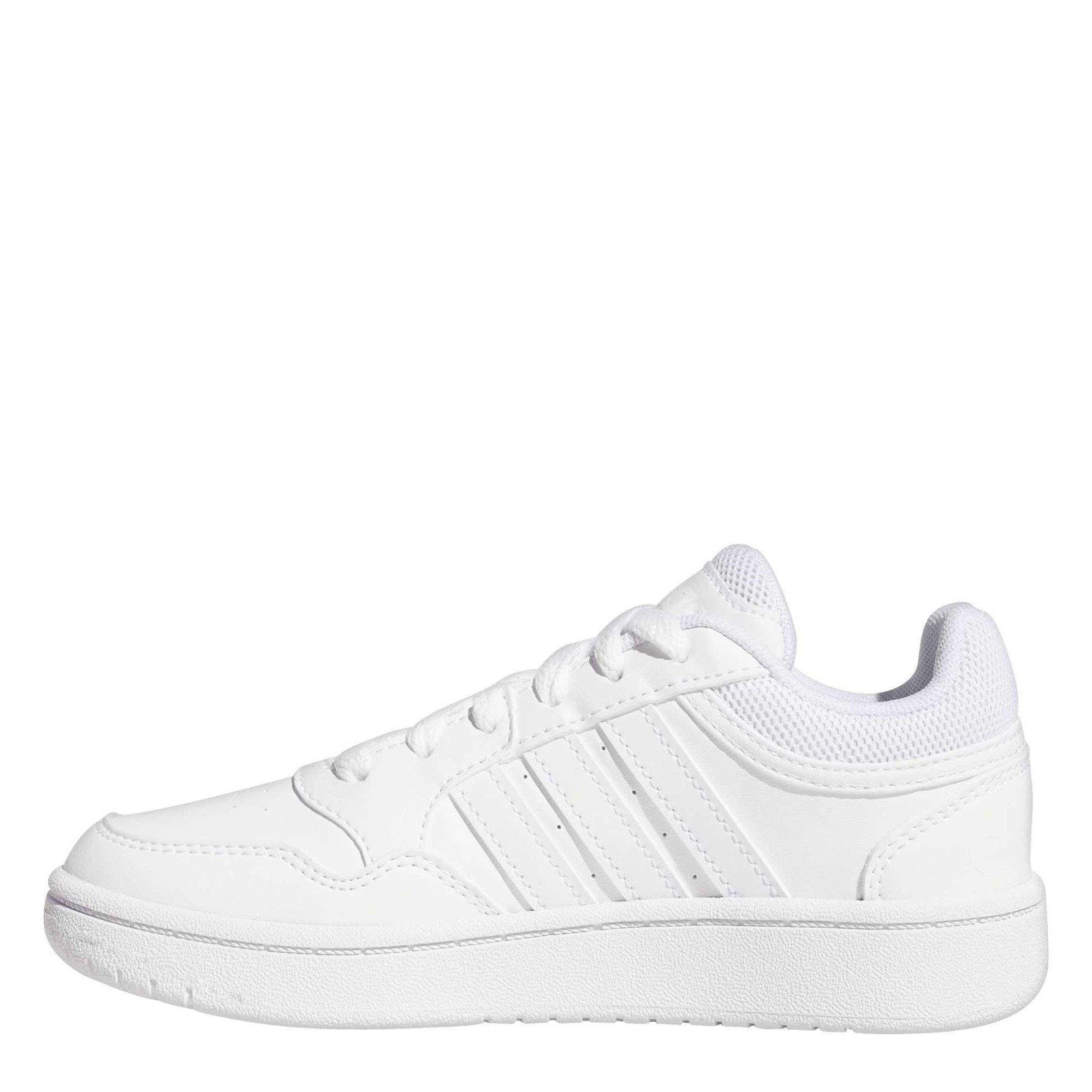 Branco Ftwr - adidas - adidas Hoops 3.0 K Basketball Trainers Unisex Kids - 2