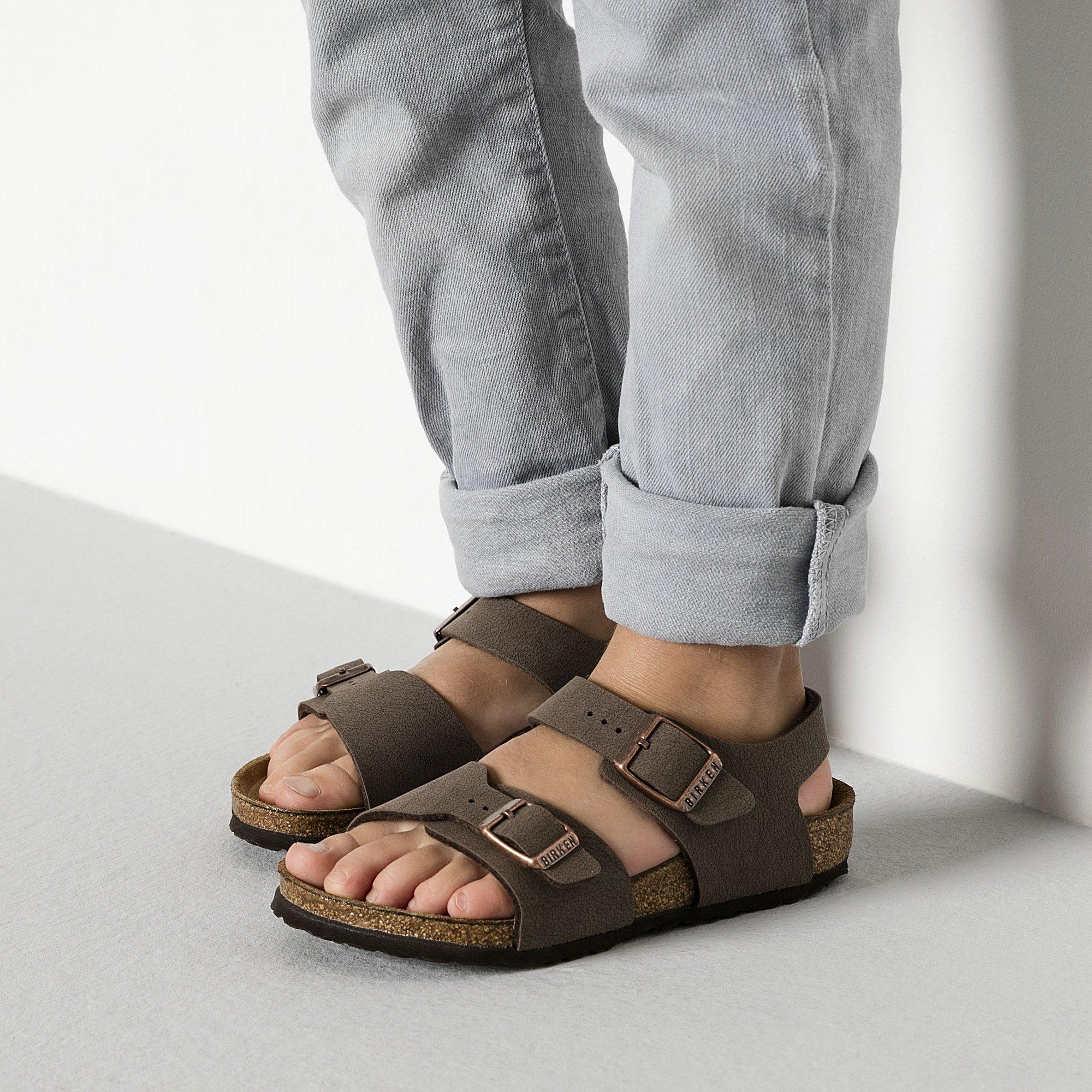 Mocha - Birkenstock - Children's New York Suede - 2
