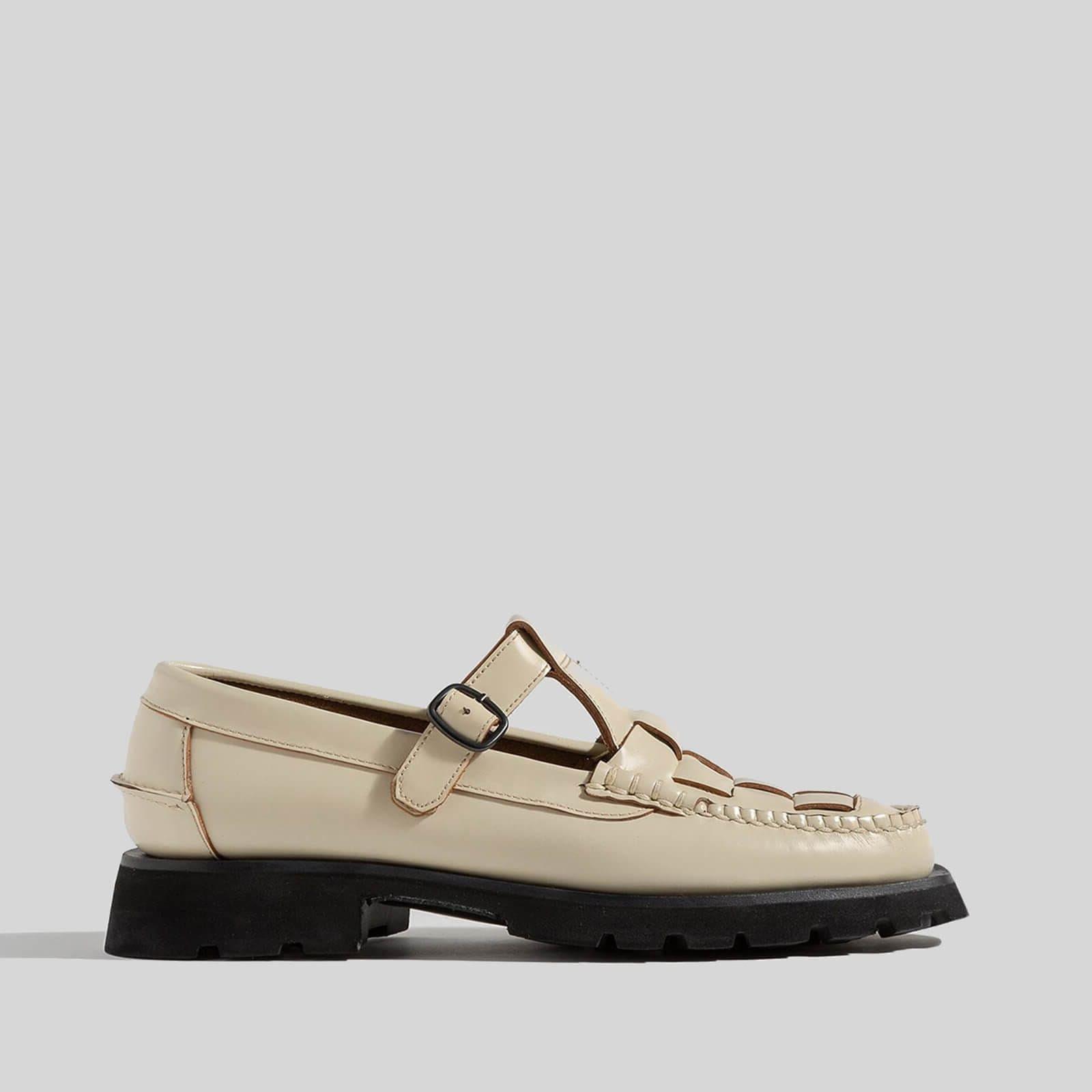Yellow - Hereu - Soller Sport Leather Flats