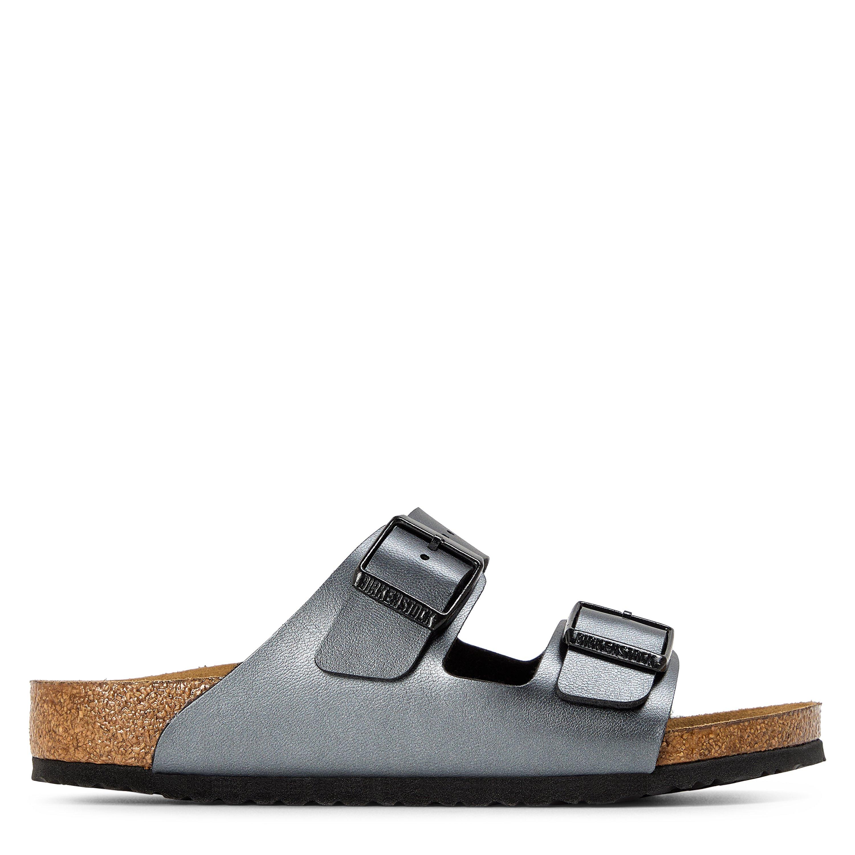 Birkenstock Children's Arizona - Metallic Black - Size 2 (34)