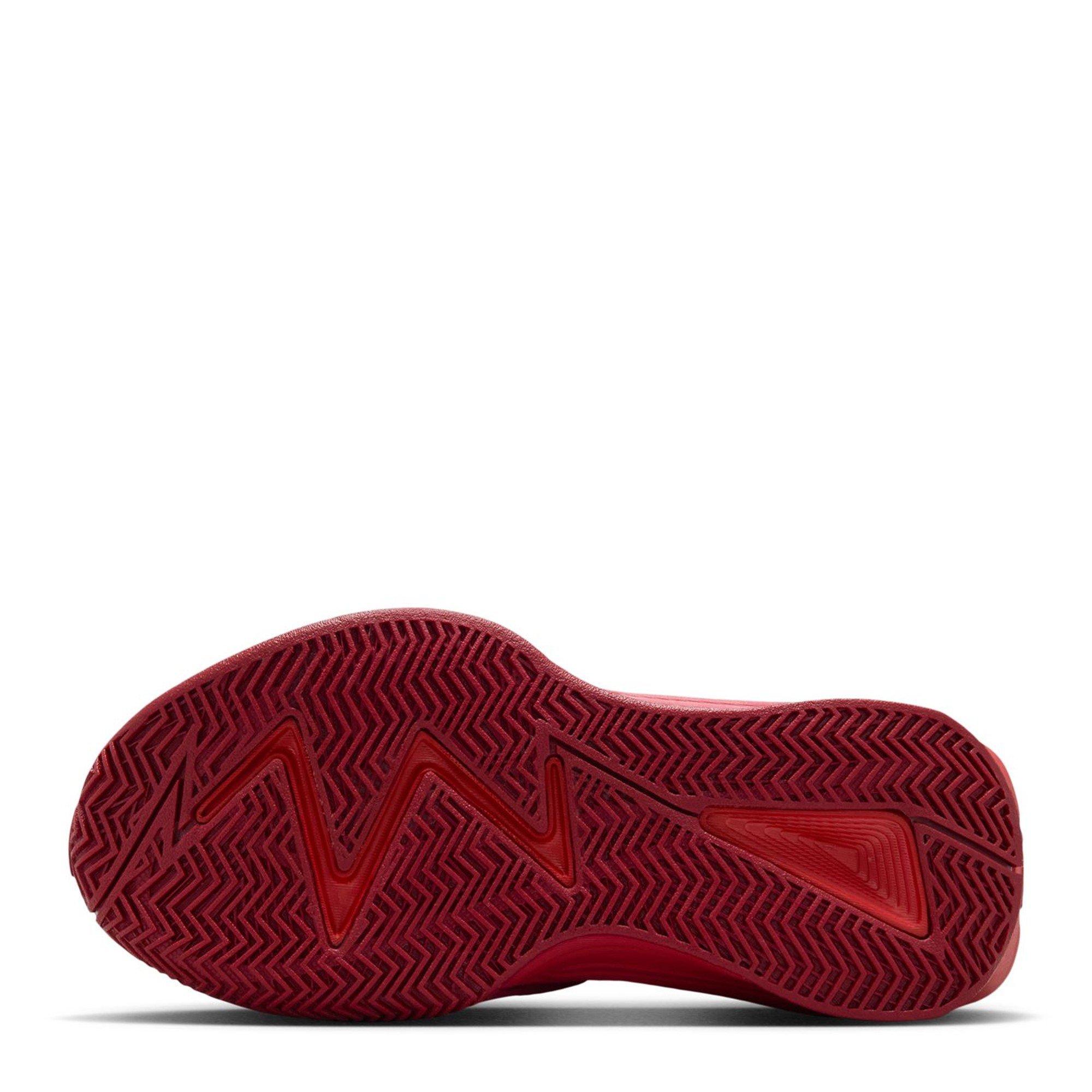 Noir/Rouge Uni - Nike - Kids' Basketball Trainers - 3