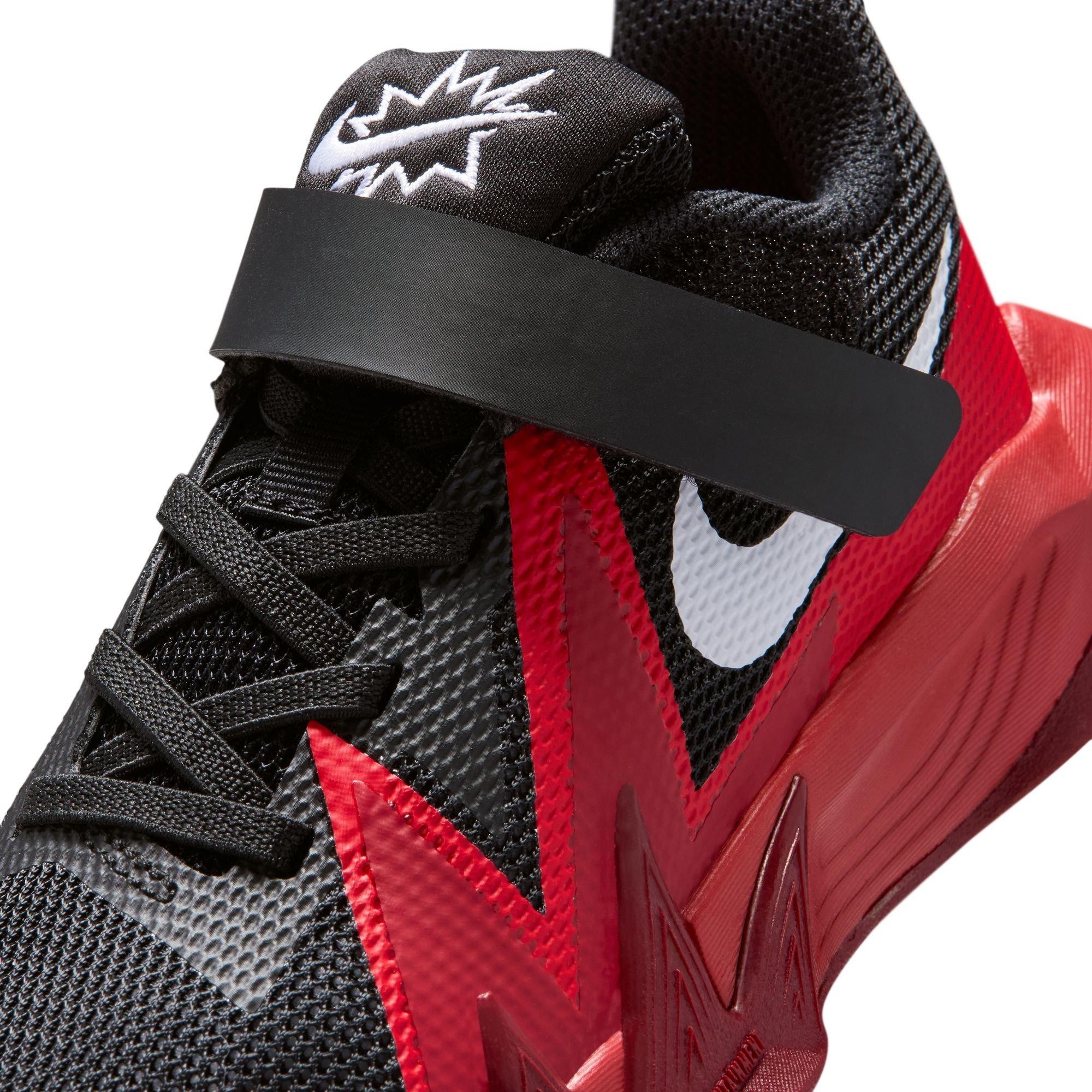 Noir/Rouge Uni - Nike - Kids' Basketball Trainers - 7