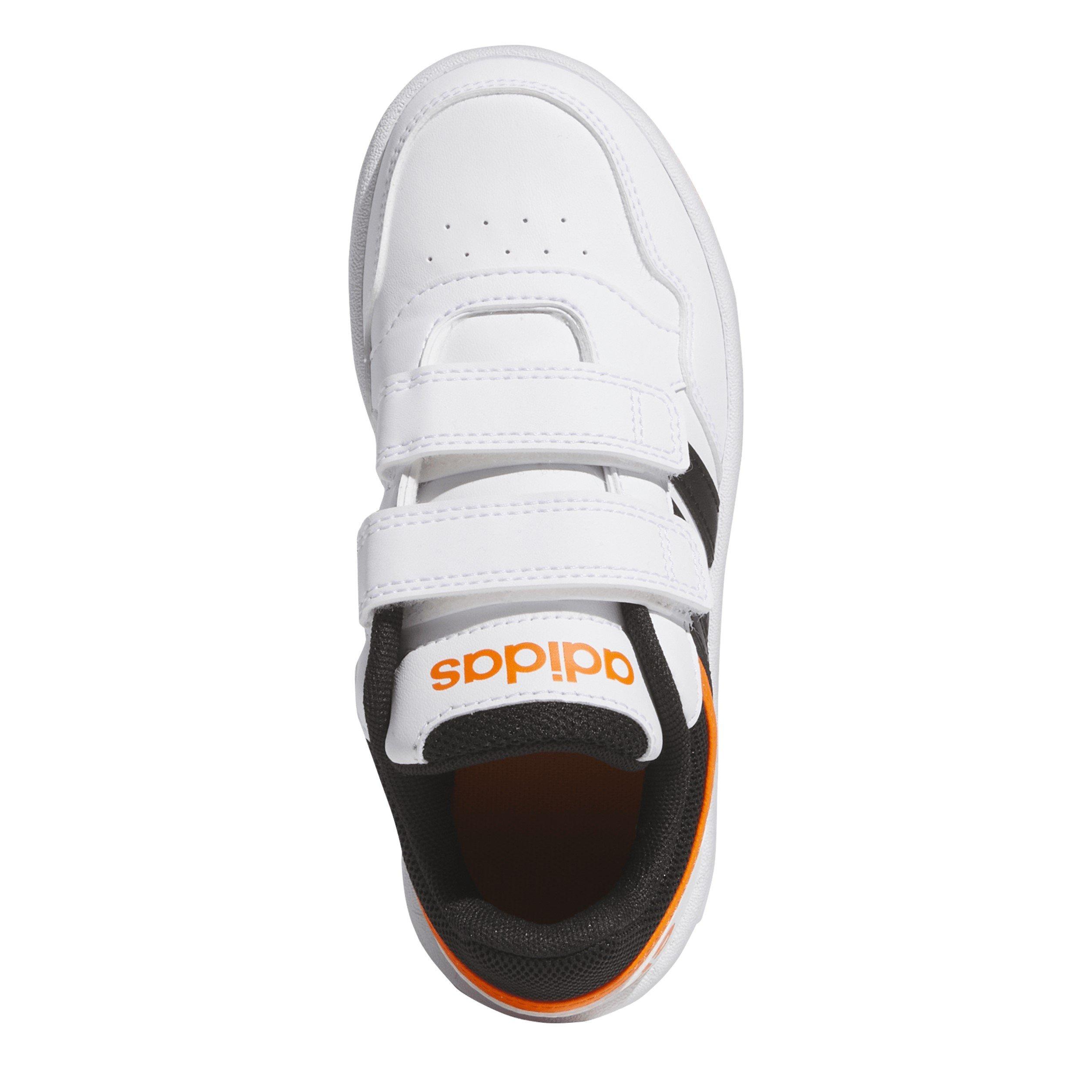 Bijelo/ Crno - adidas - Hoops 3.0 Cf C Basketball Trainers Unisex Kids - 5
