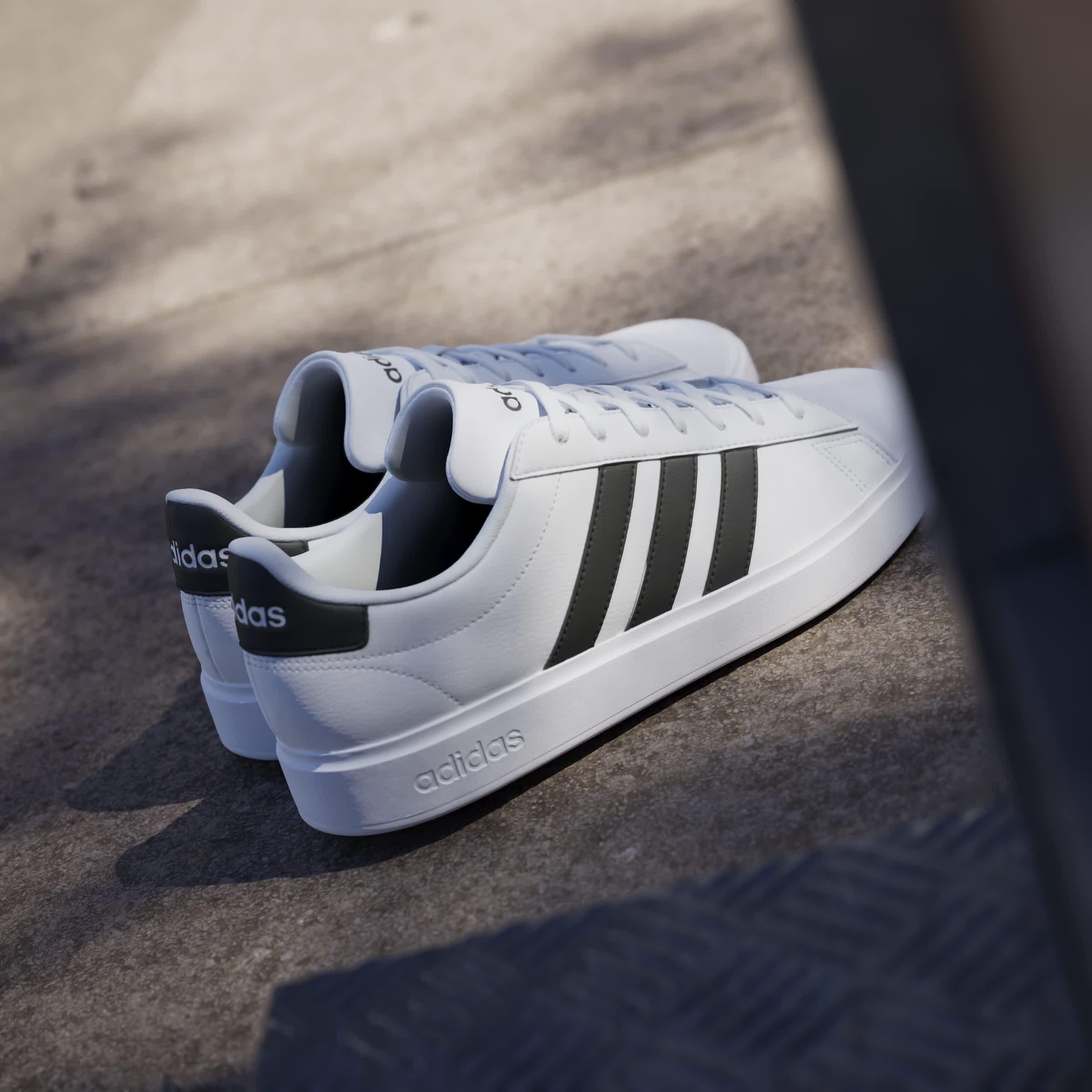 Ftwr White - adidas - adidas Grand Court 2.0 Low-Top Trainers Boys - 13
