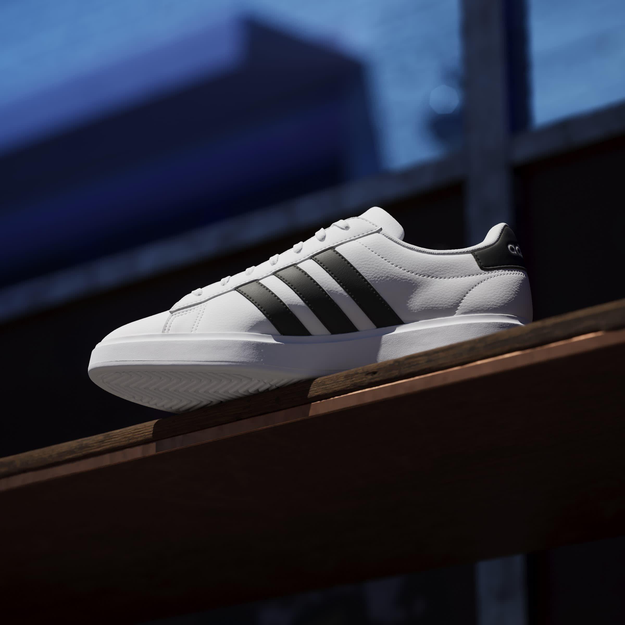 Ftwr White - adidas - adidas Grand Court 2.0 Low-Top Trainers Boys - 14