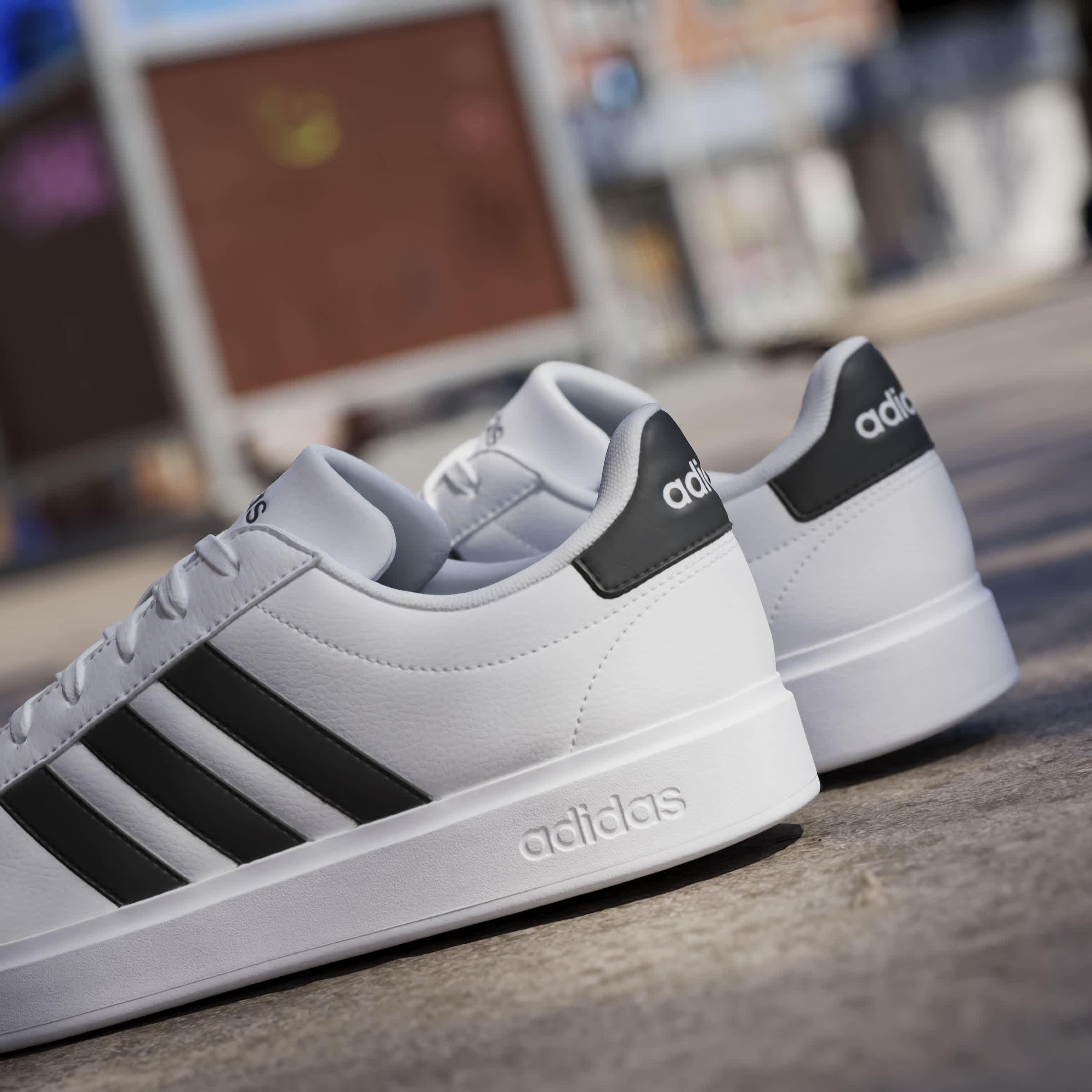 Ftwr White - adidas - adidas Grand Court 2.0 Low-Top Trainers Boys - 16