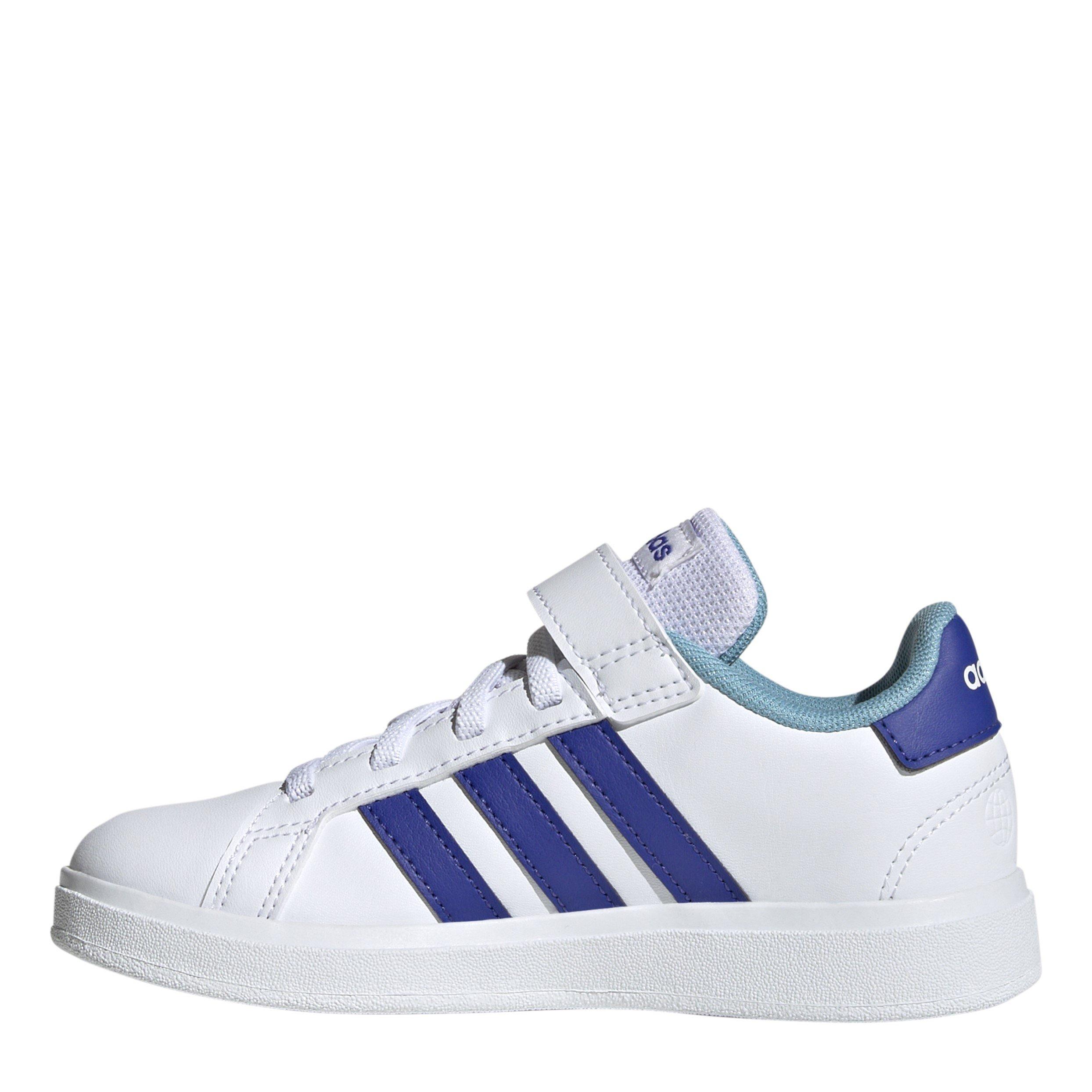 White/Blue - adidas - Grand Court 2.0 Shoes Kids - 2