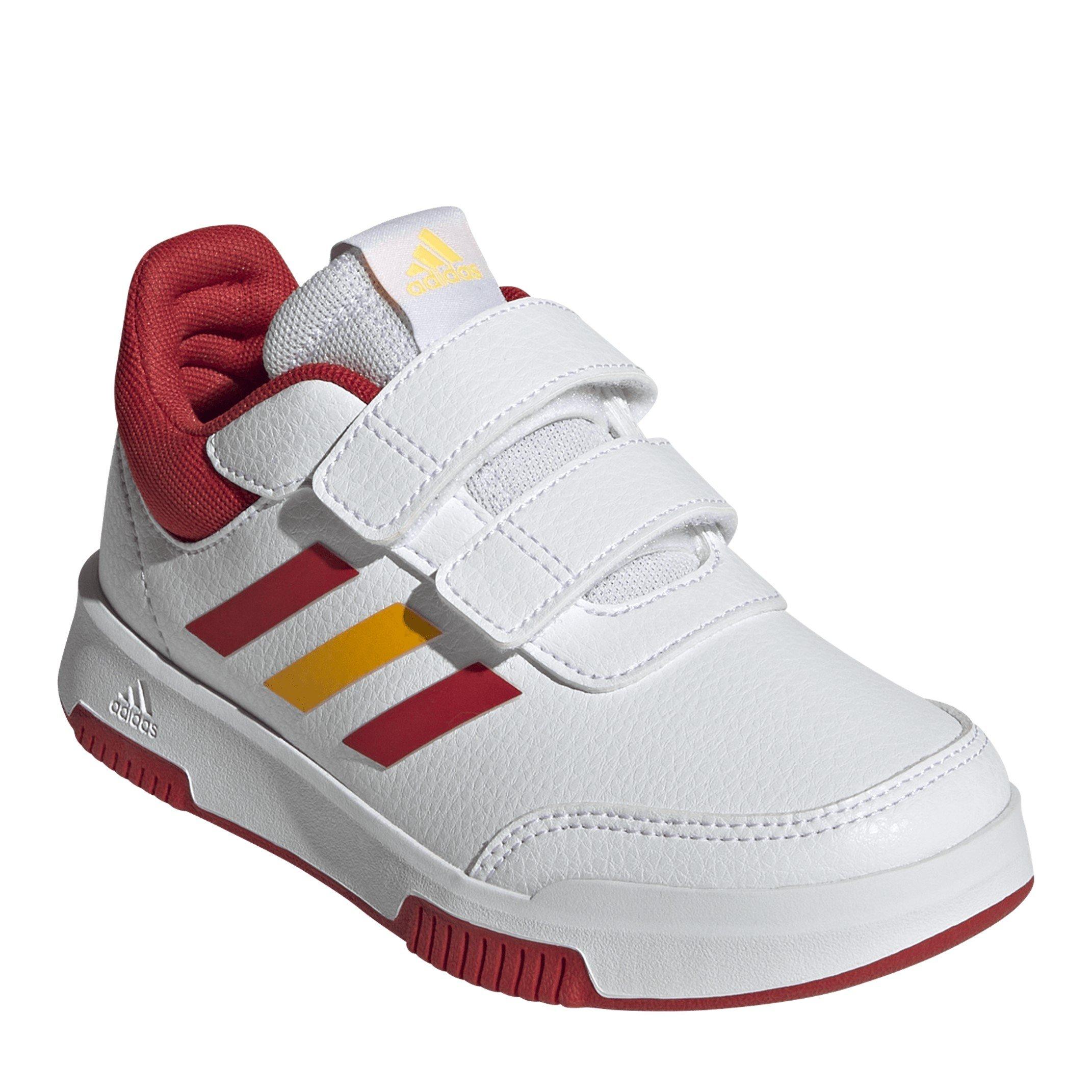 White/Red/Gold - adidas - Tensaur Sport 2.0 Cf K Court Trainers Unisex Kids - 3