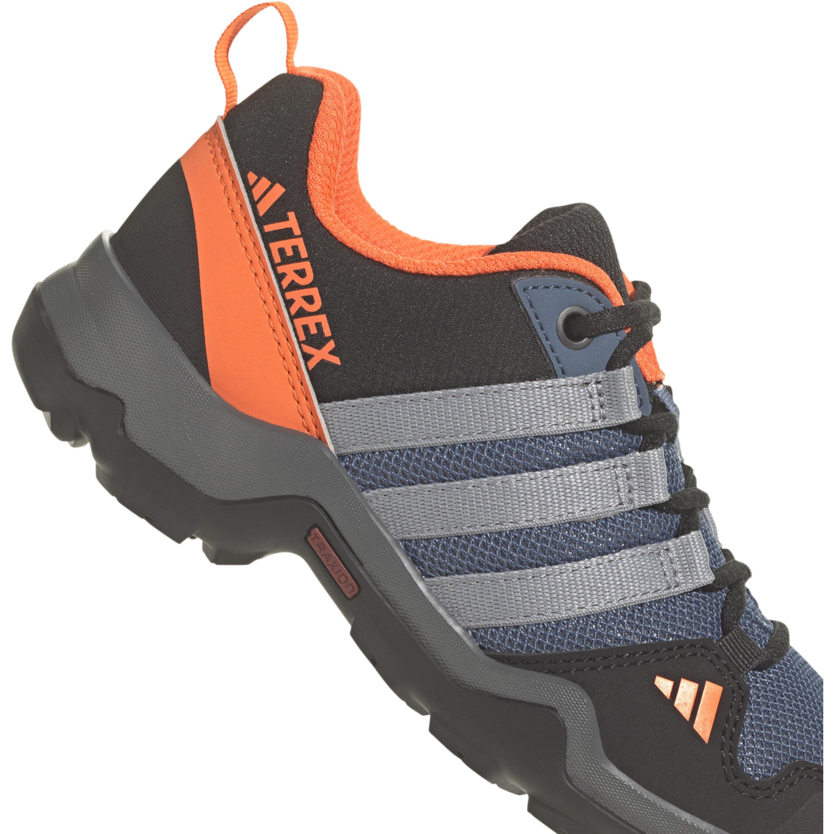 Acciaio/Grigio/Arancione - adidas - Kids' Terrex Ax2r Hiking Non Waterproof Hiking Shoes - 8