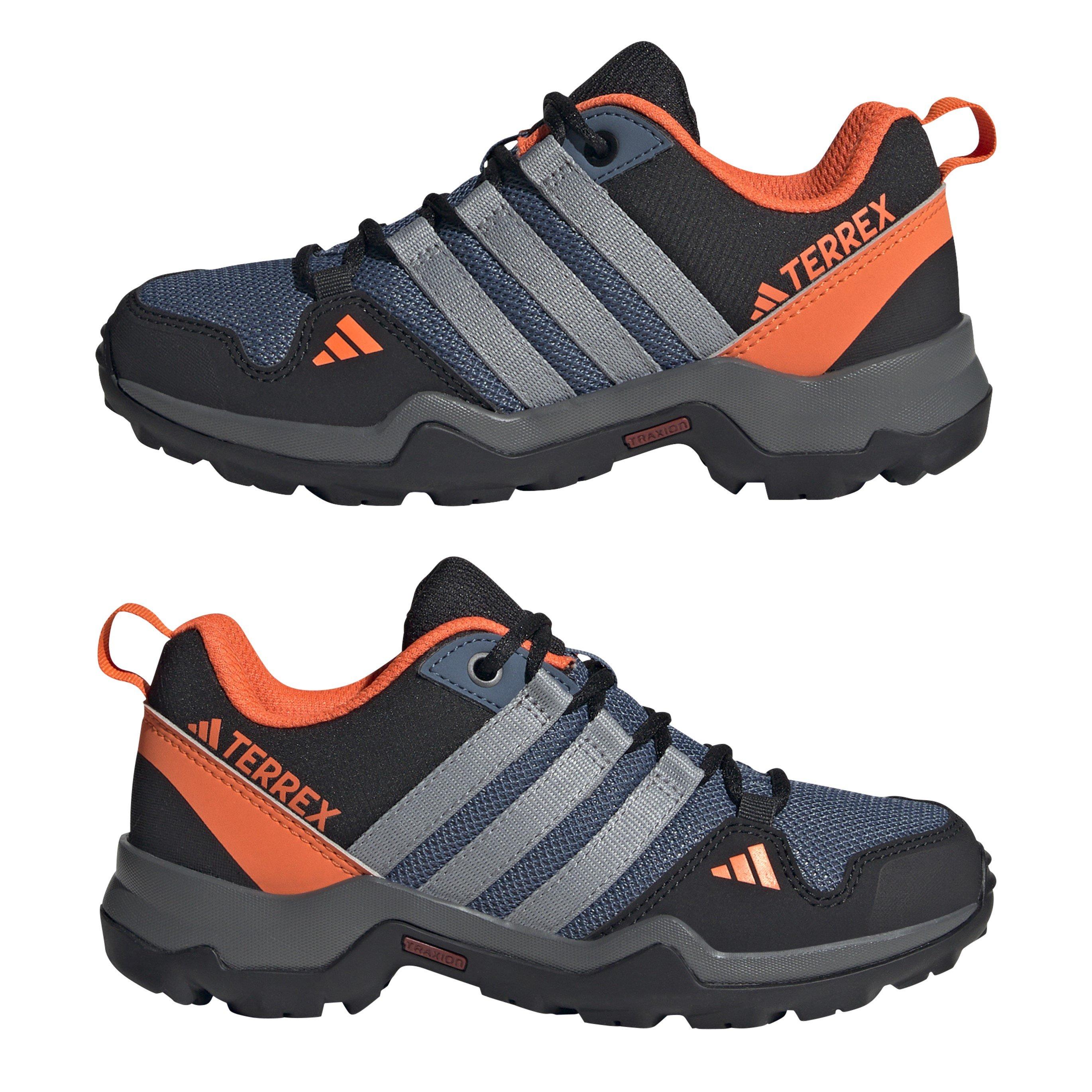 Acciaio/Grigio/Arancione - adidas - Kids' Terrex Ax2r Hiking Non Waterproof Hiking Shoes - 9
