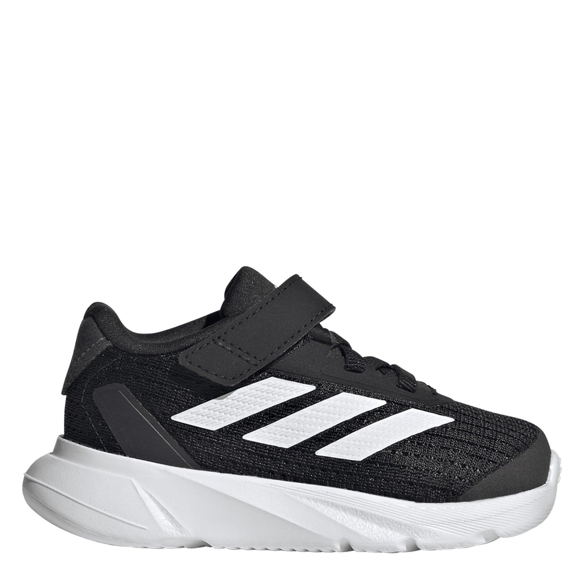 Blk/White/Crbn - adidas - Unisex Kids Duramo Sl El I Casual Low-Top Trainers - 1